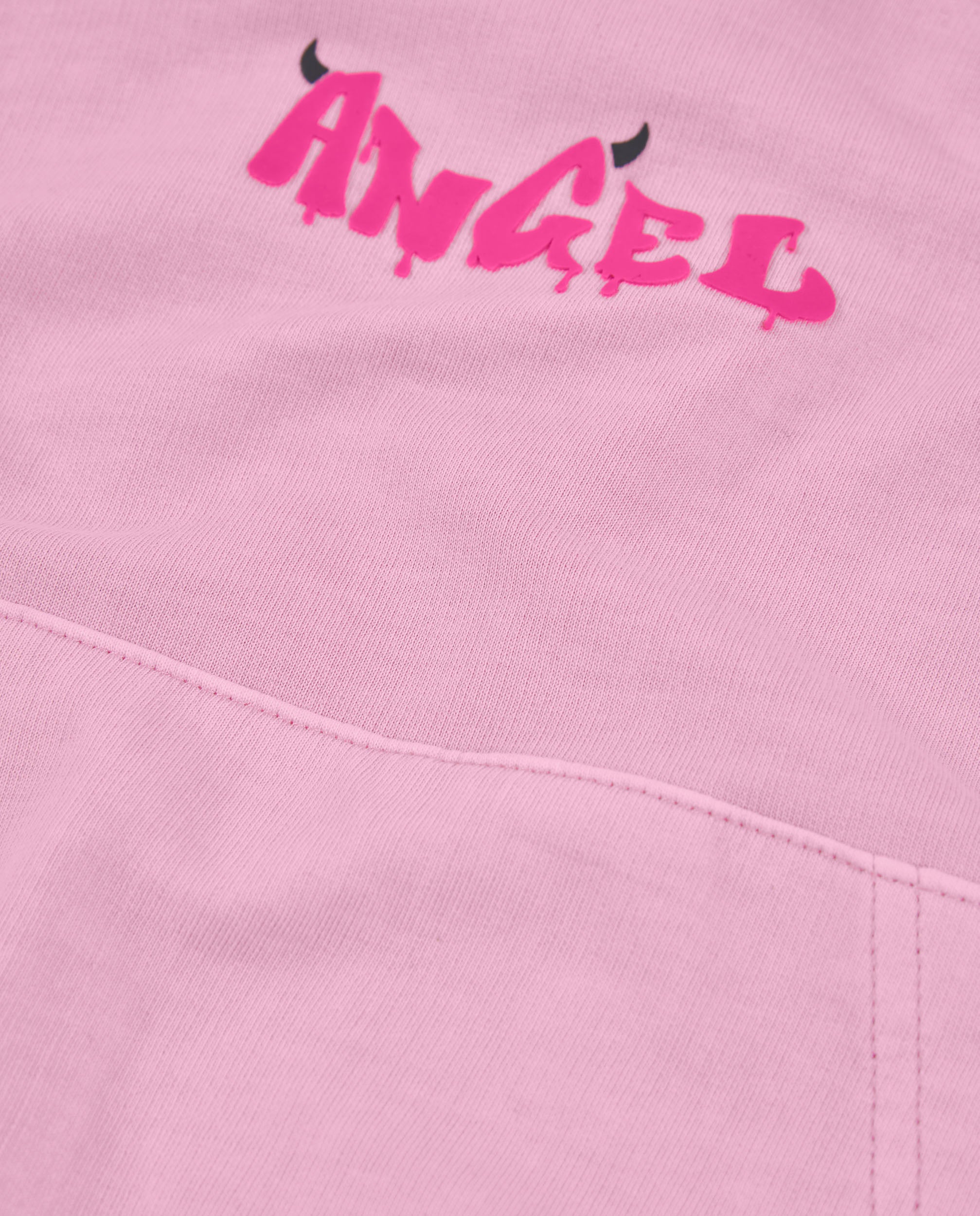 Sudadera de niña de punto con bolsillo canguro