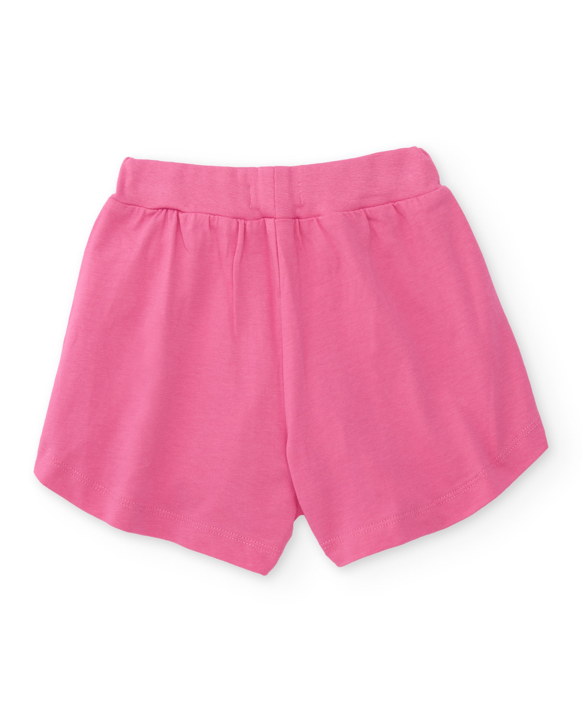 Short de niña de punto con cordón ajustable