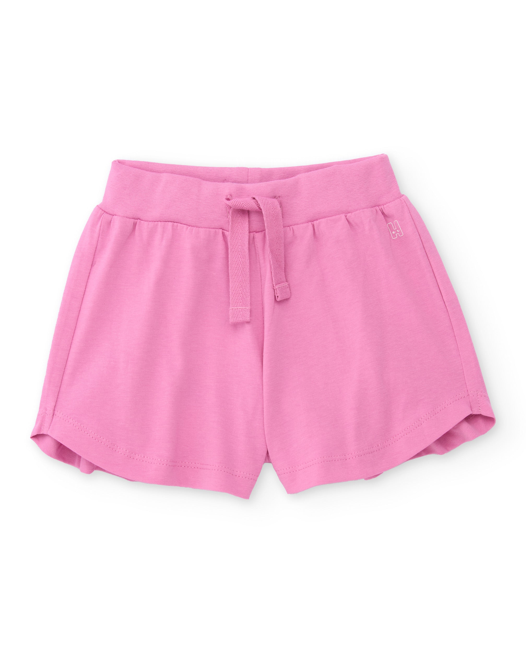 Short de niña de punto y corte holgado