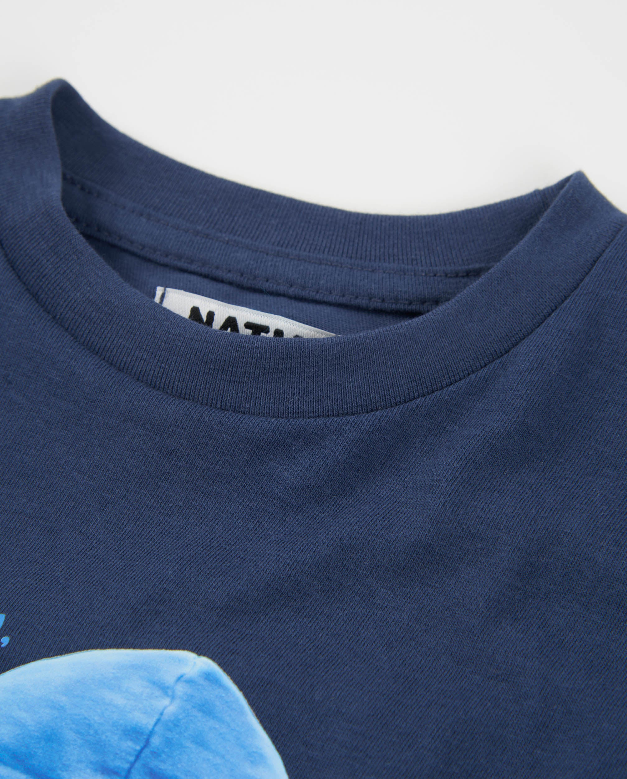 Camiseta de niño de punto con gráfico de perro