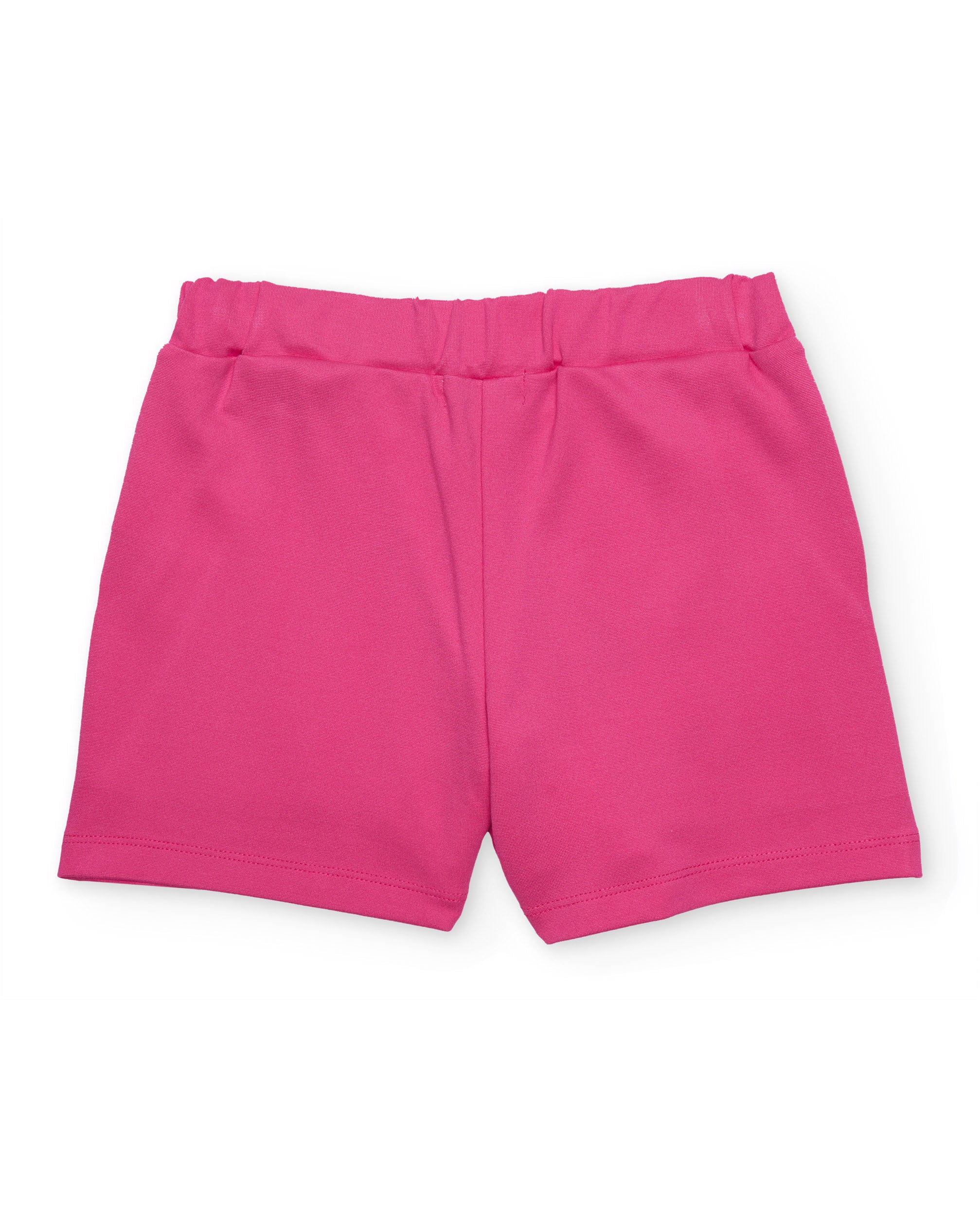 Short de niña de punto y tejido ligero