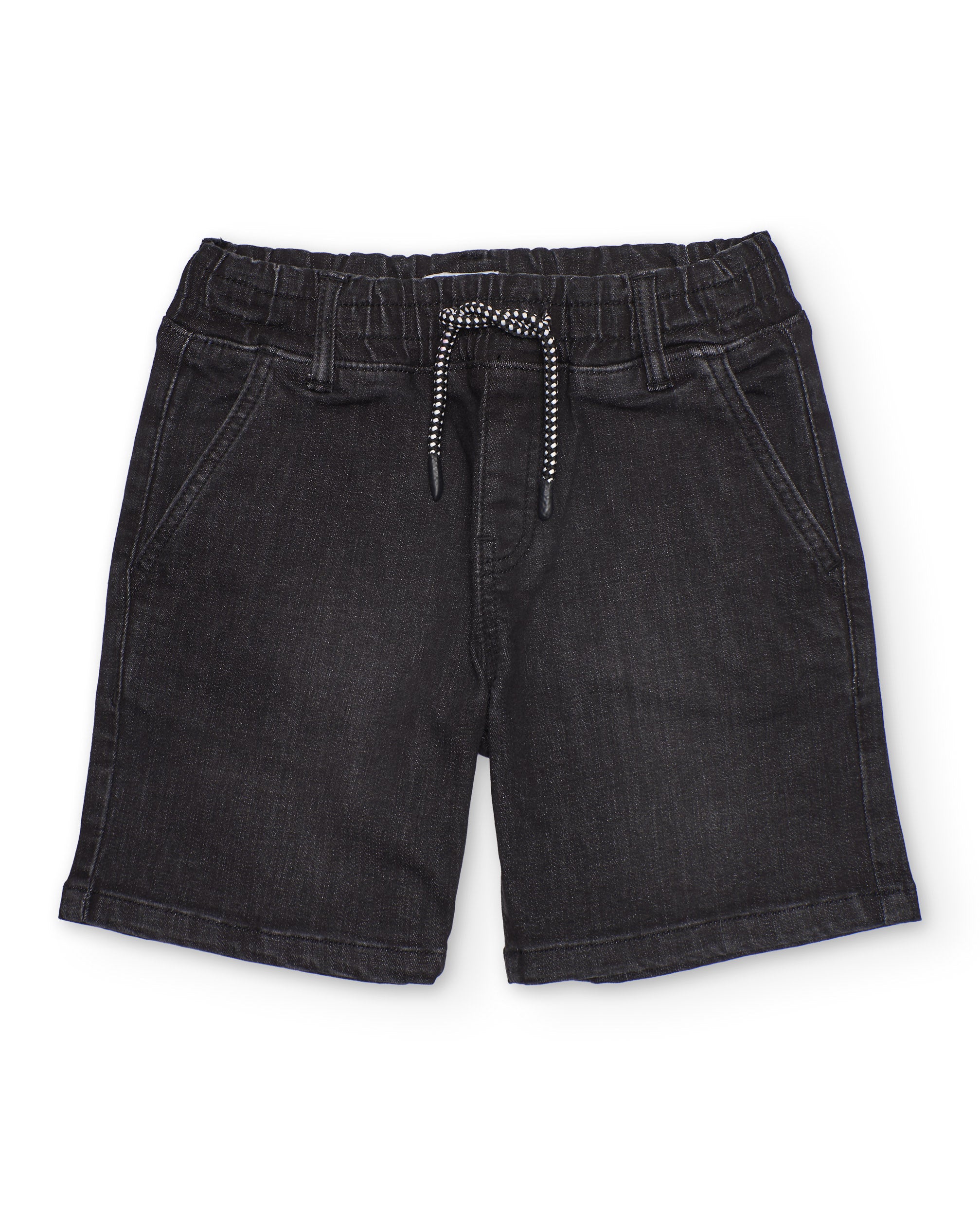 Bermuda de niño de plana y tejido denim