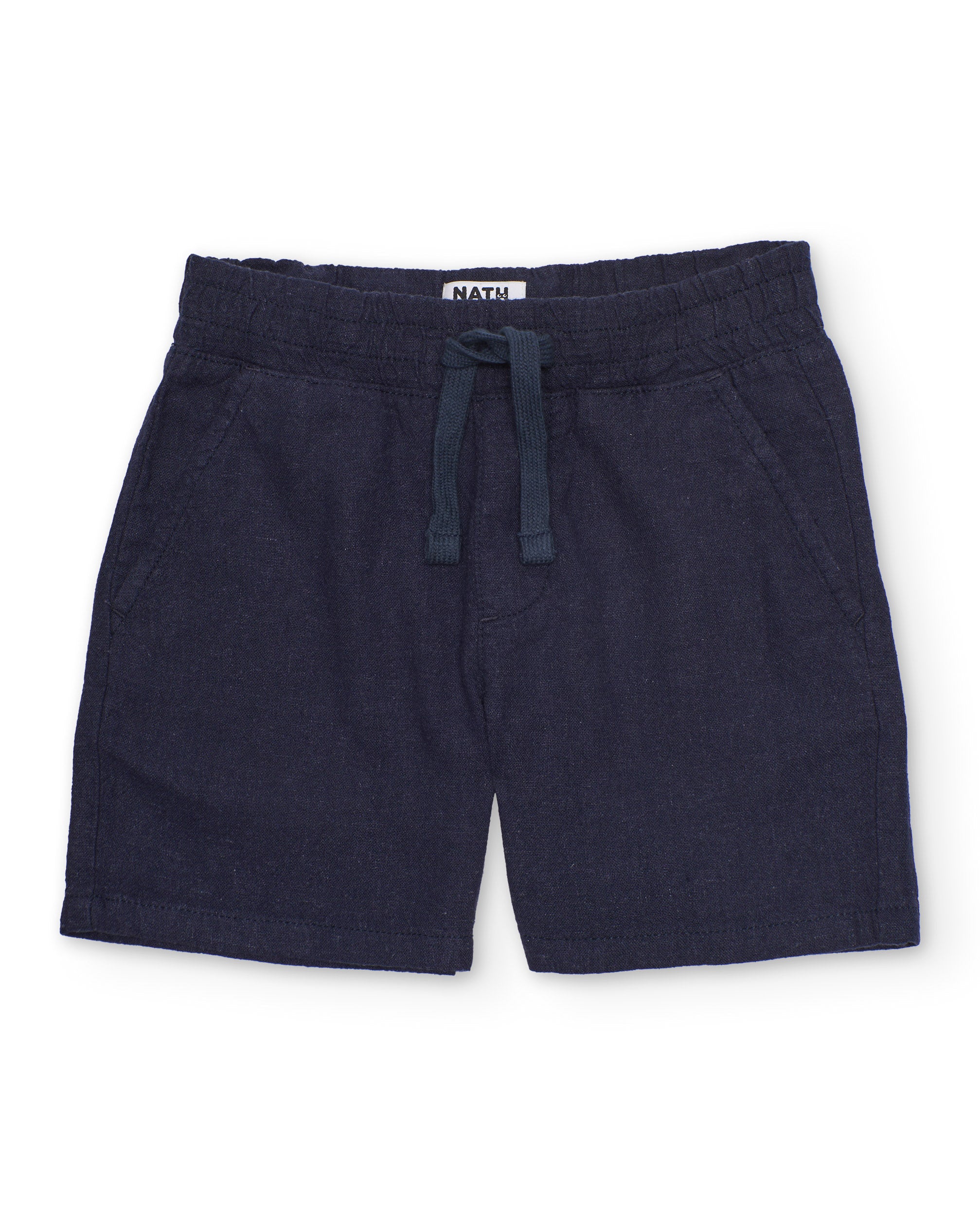 Bermuda de niño de plana con cordón ajustable