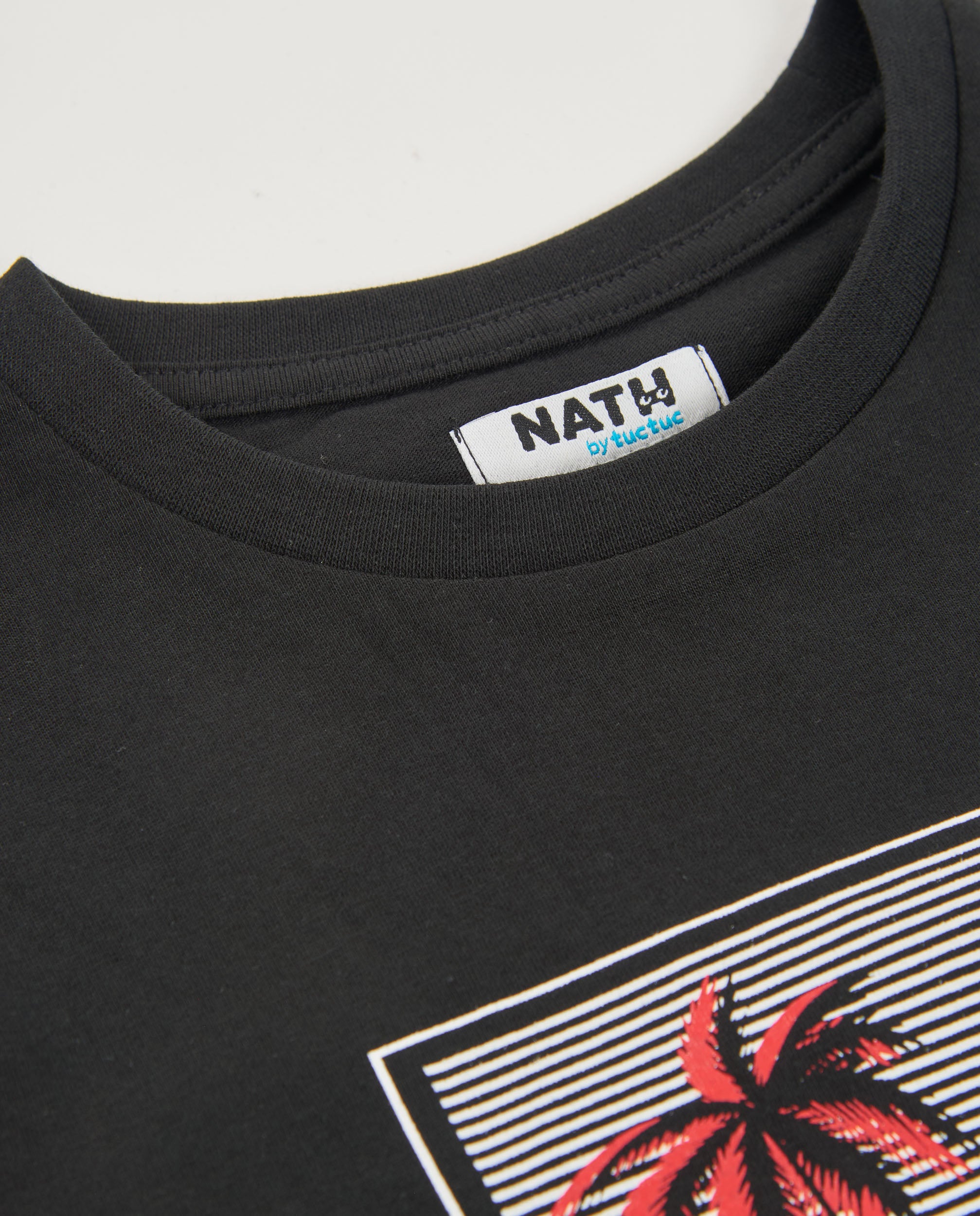 Camiseta de niño de punto con estampado gráfico