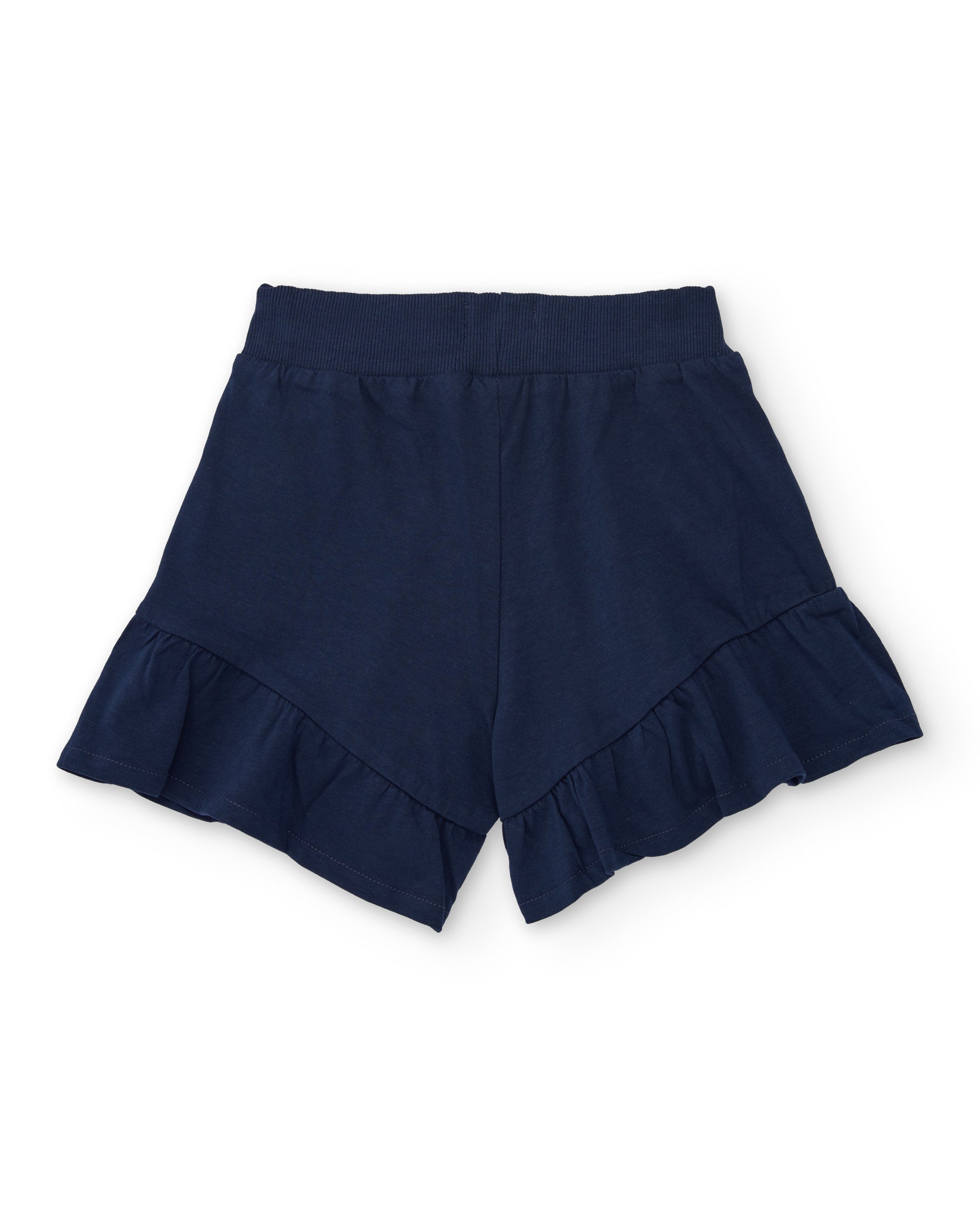 Conjunto de niña de punto con estampado moteado