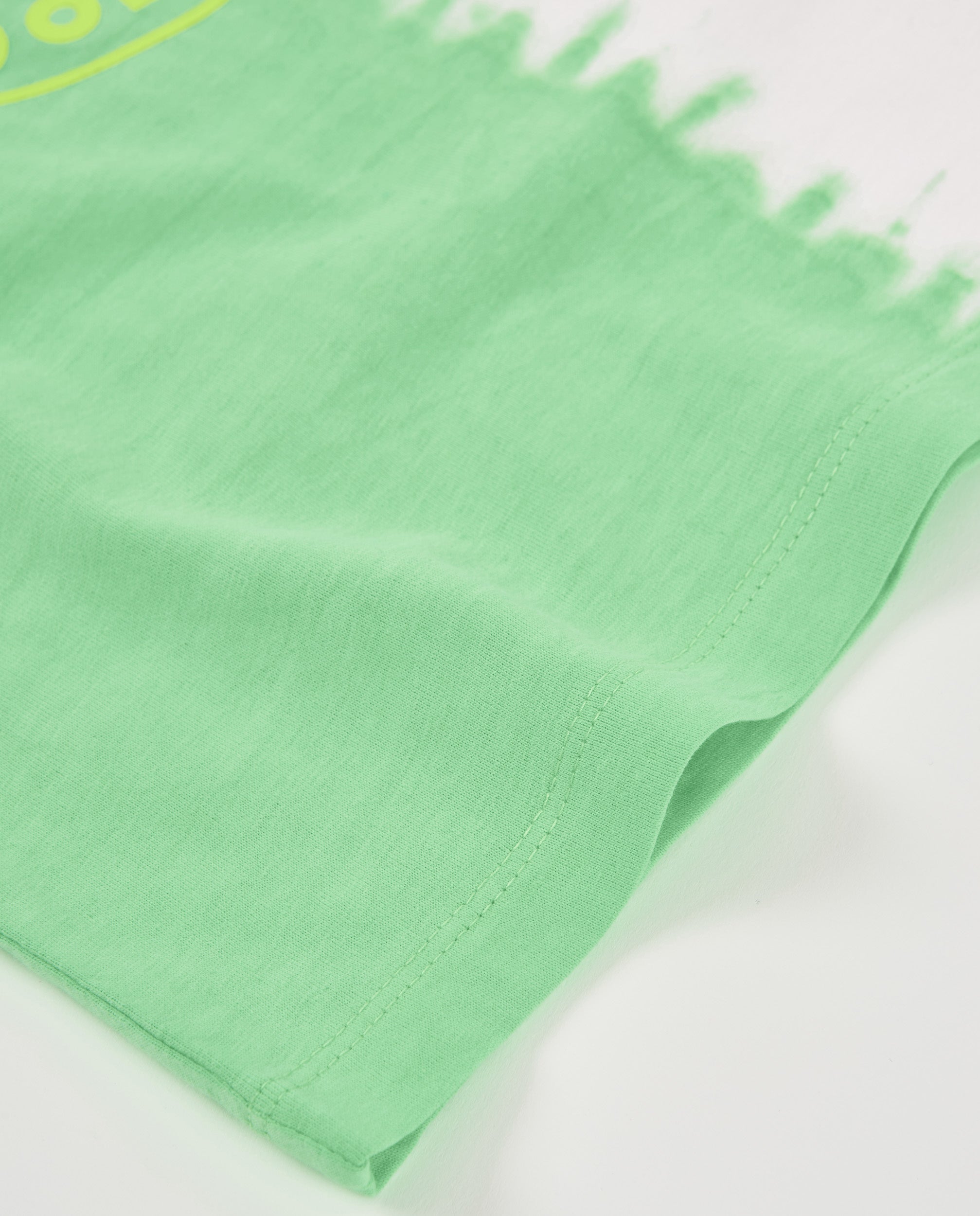 Camiseta de niño de punto con efecto degradado