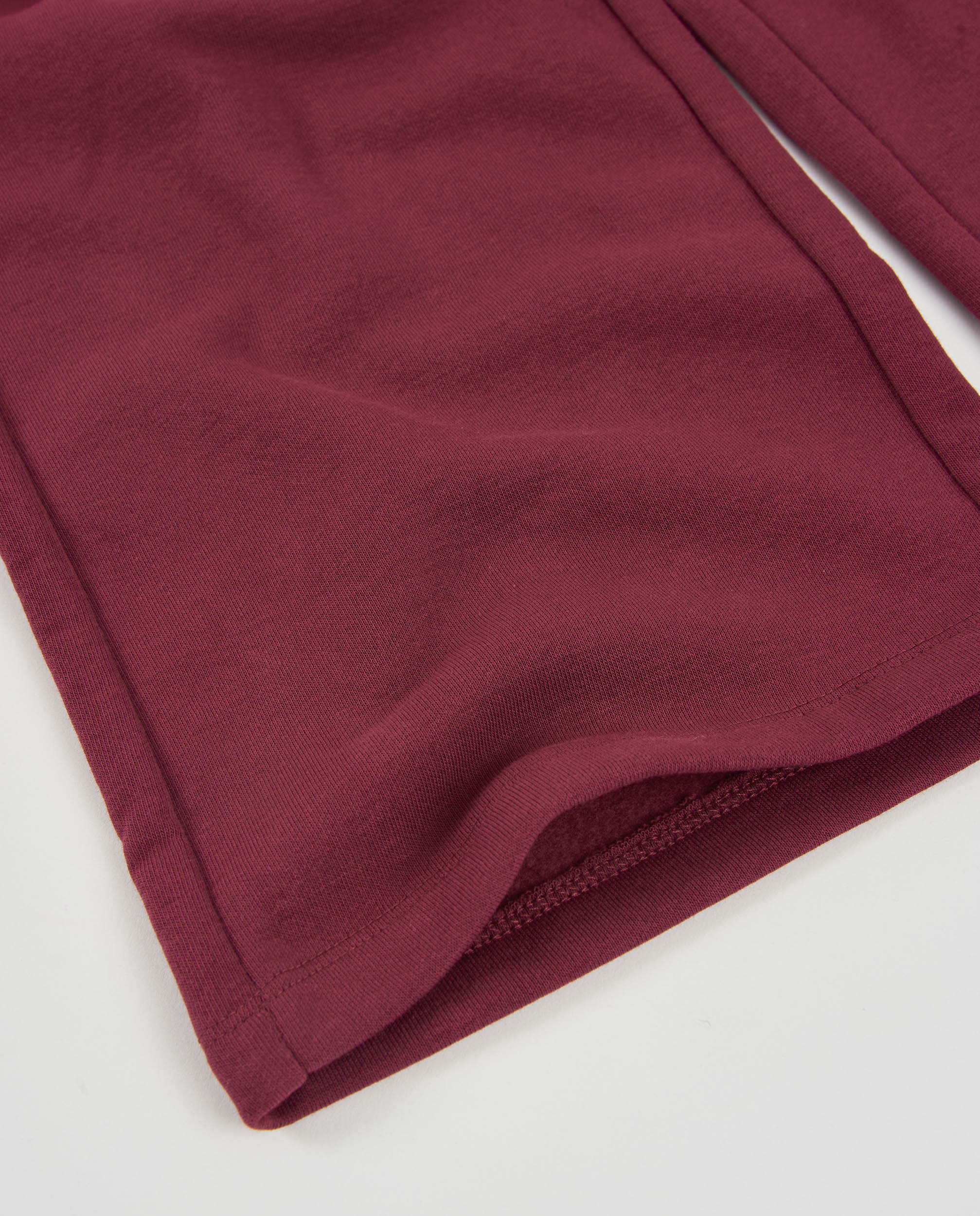 Pantalón de niña de felpa con corte ancho y cordón ajustable