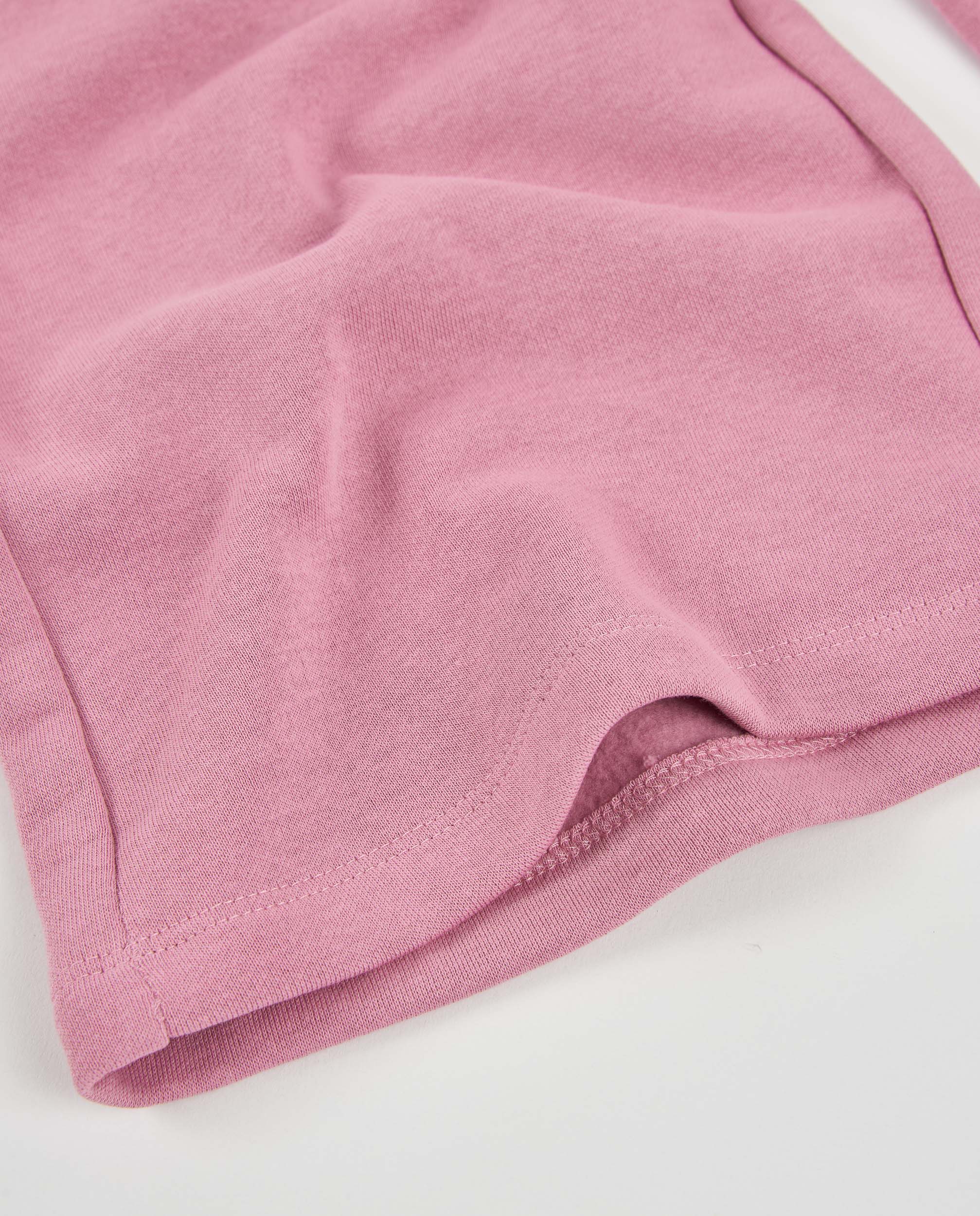 Pantalón de niña de punto con corte ancho y cintura elástica