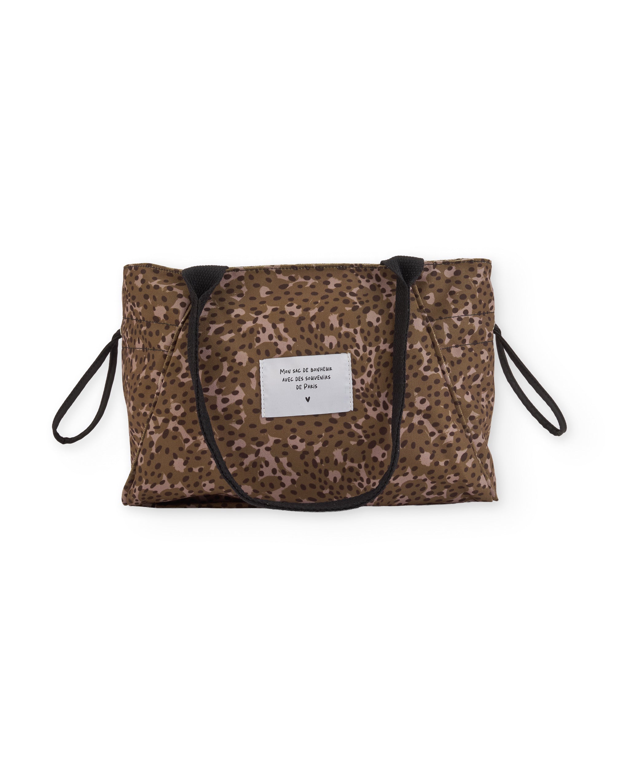 Bolso tote de niña de diseño plano con estampado animal prin