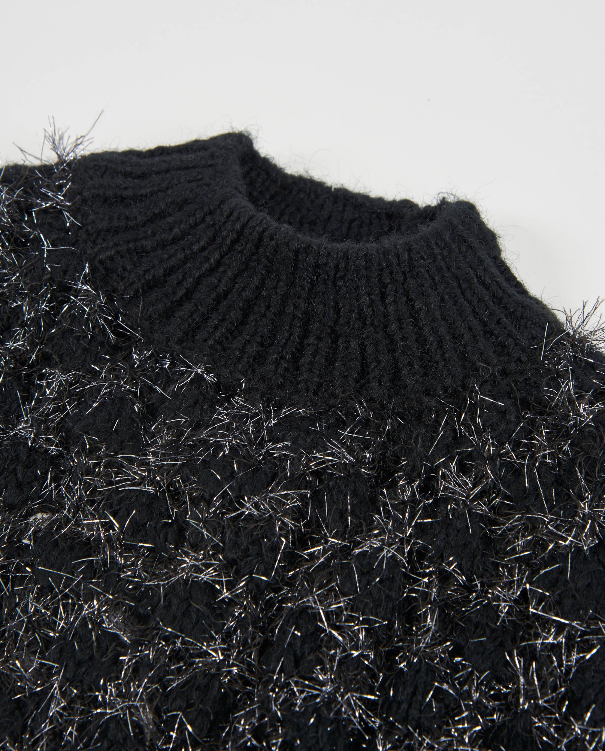 Jersey de niña de tricot con detalle de lúrex