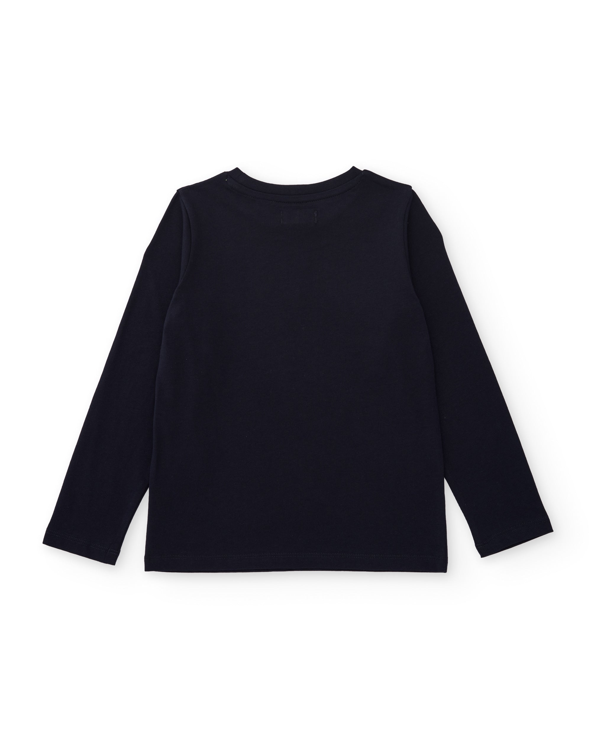 Camiseta de niño de punto con estampado geométrico