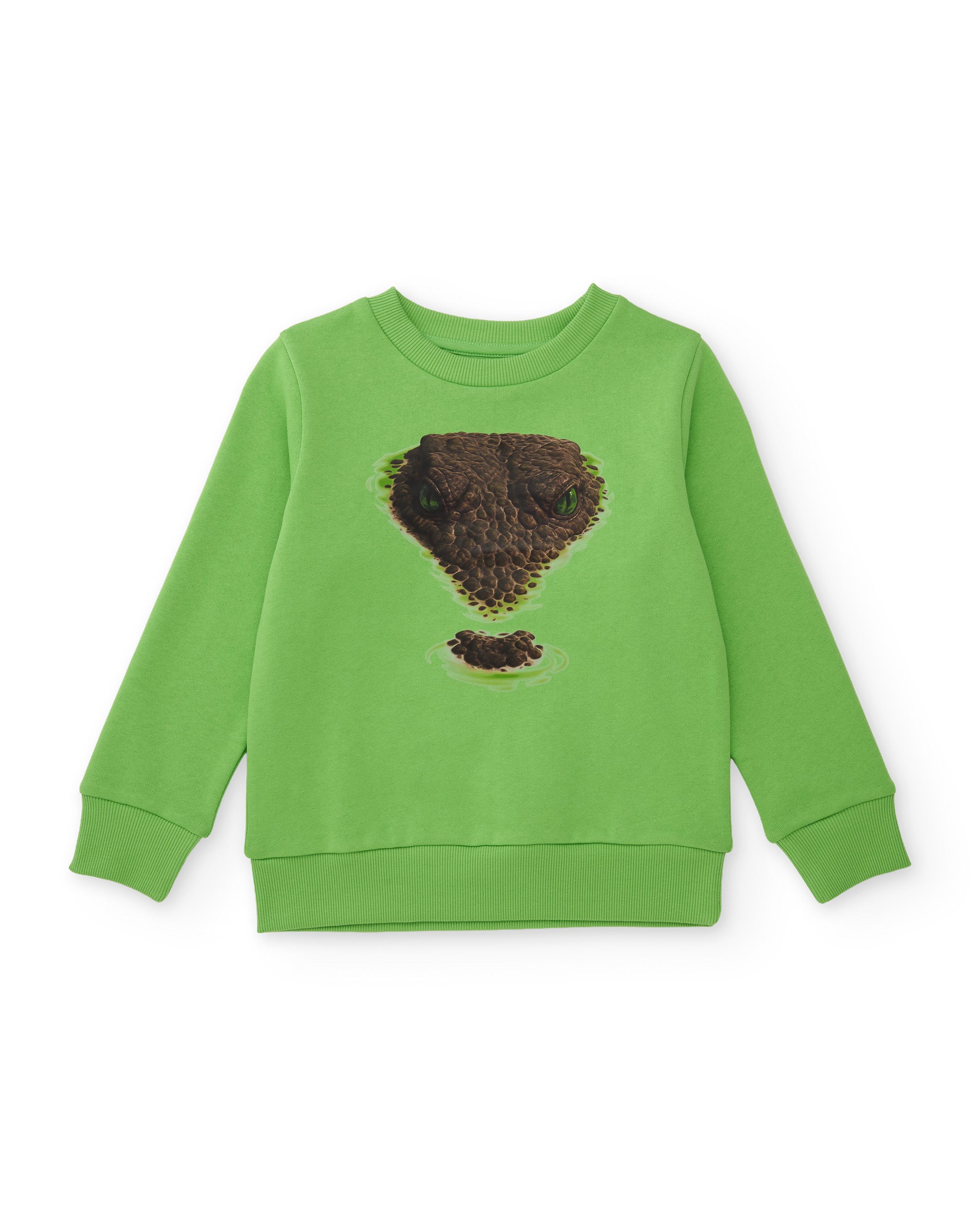 Sudadera de niño de felpa con estampado gráfico de serpiente