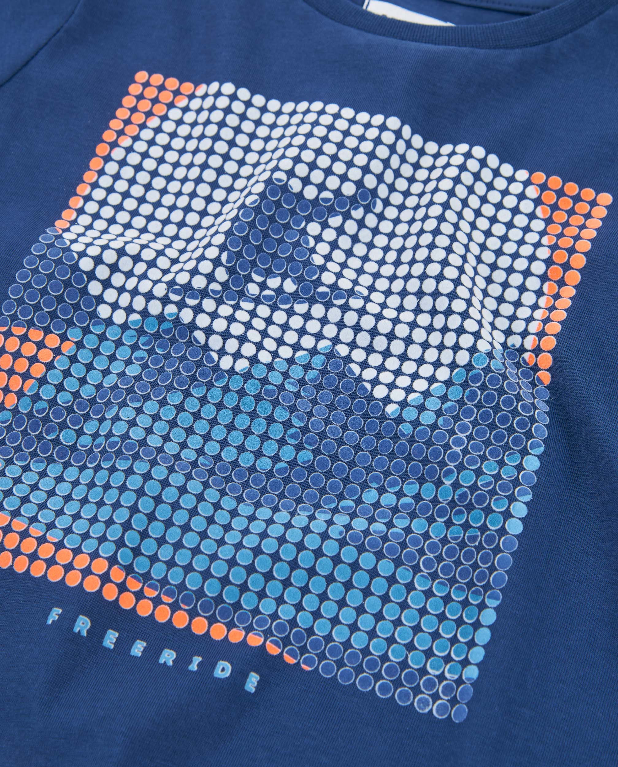 Camiseta de niño de punto con estampado de aventura