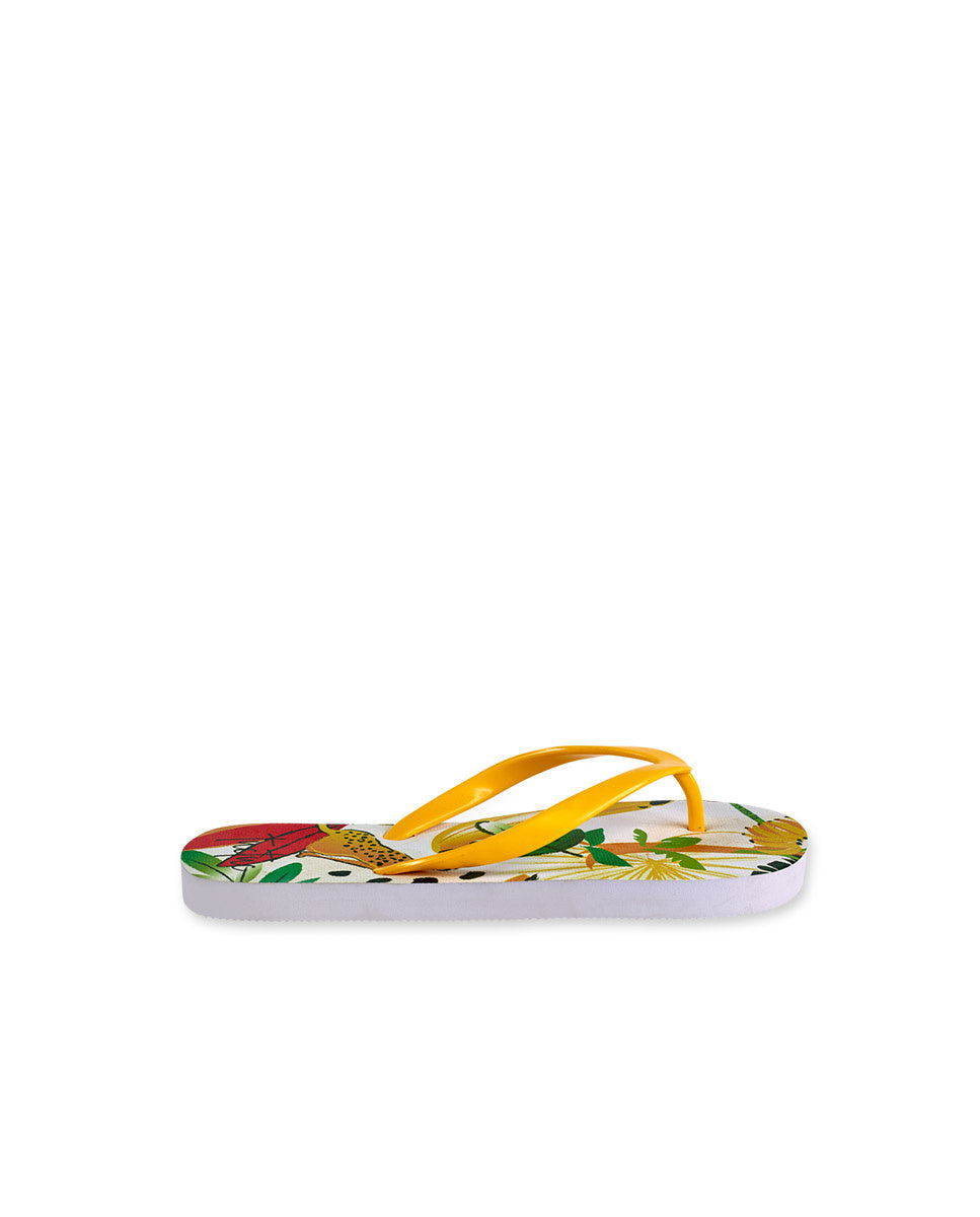 Chanclas blanco niña Tropic Feelings