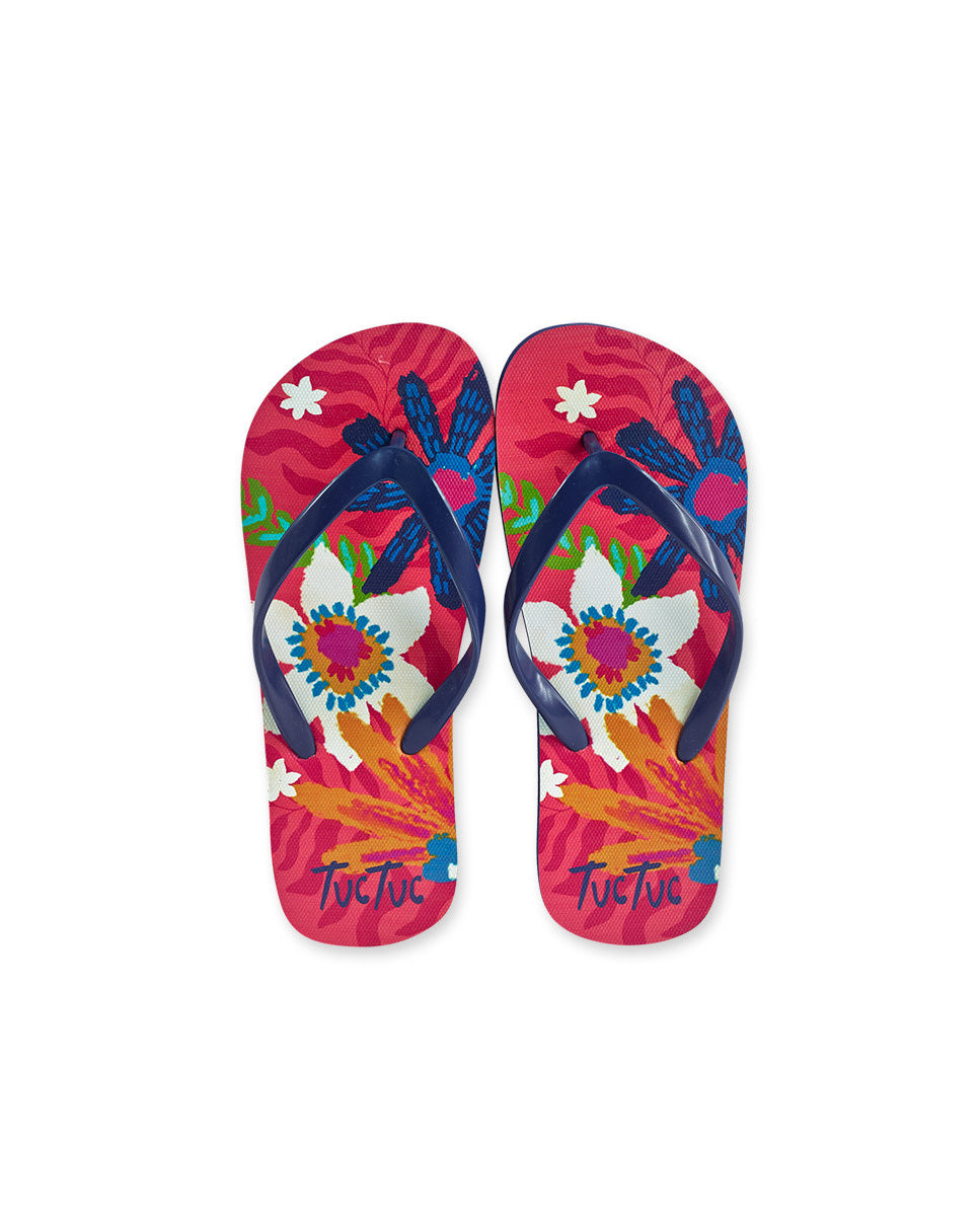 Chanclas rosa niña Amazonia