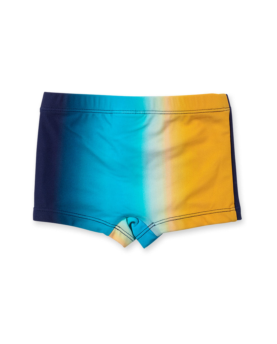 Bañador boxer azul y amarillo niño Tiny Critters