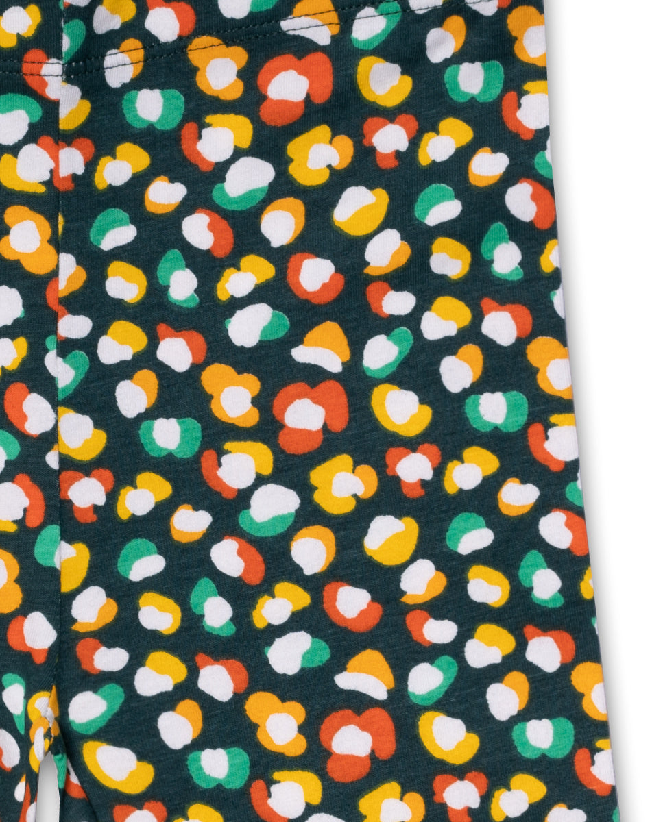 Legging pirata punto estampado niña Tropic Feelings