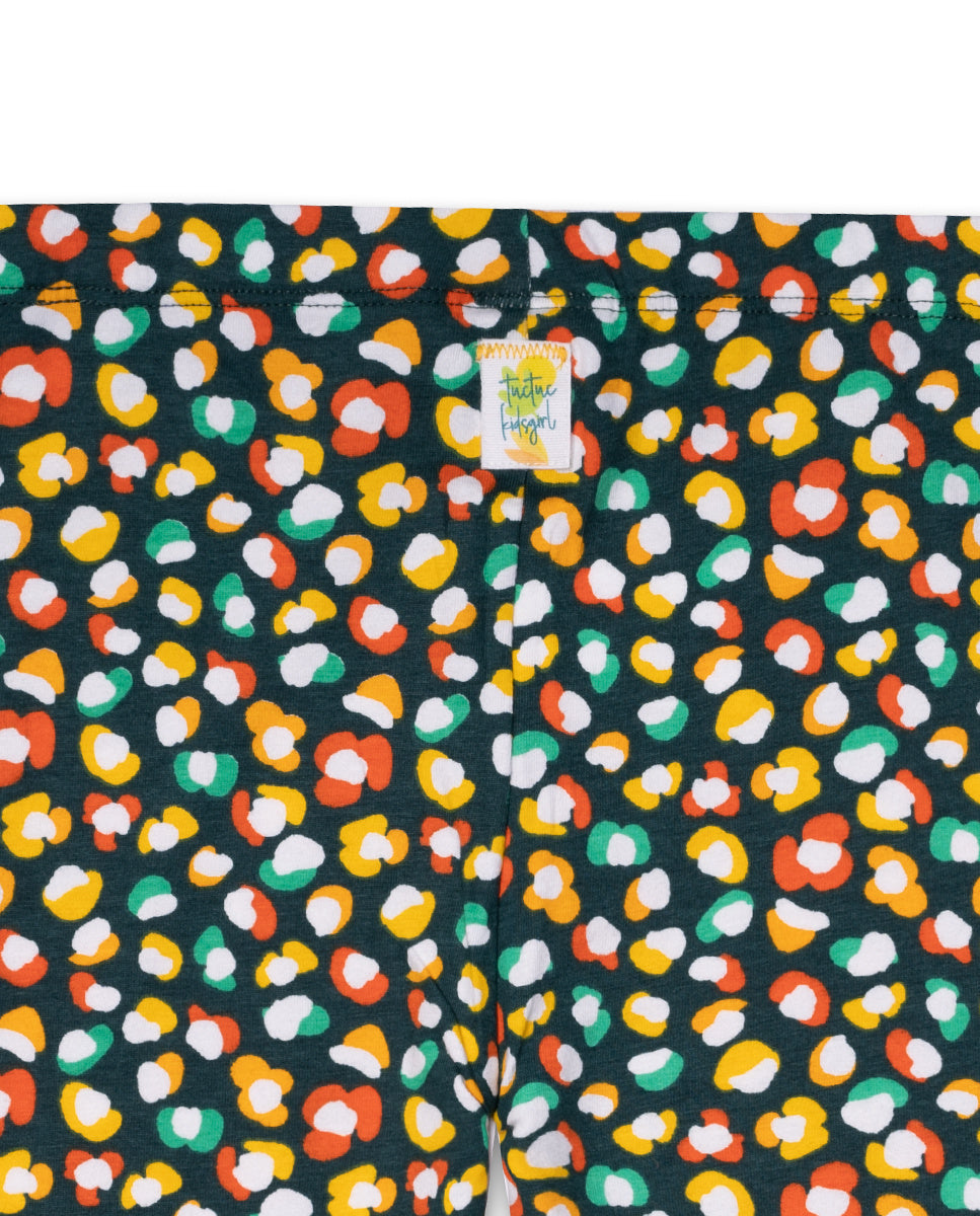 Legging pirata punto estampado niña Tropic Feelings