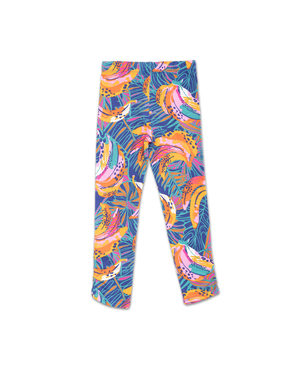Leggings largo punto estampado niña Full Bloom