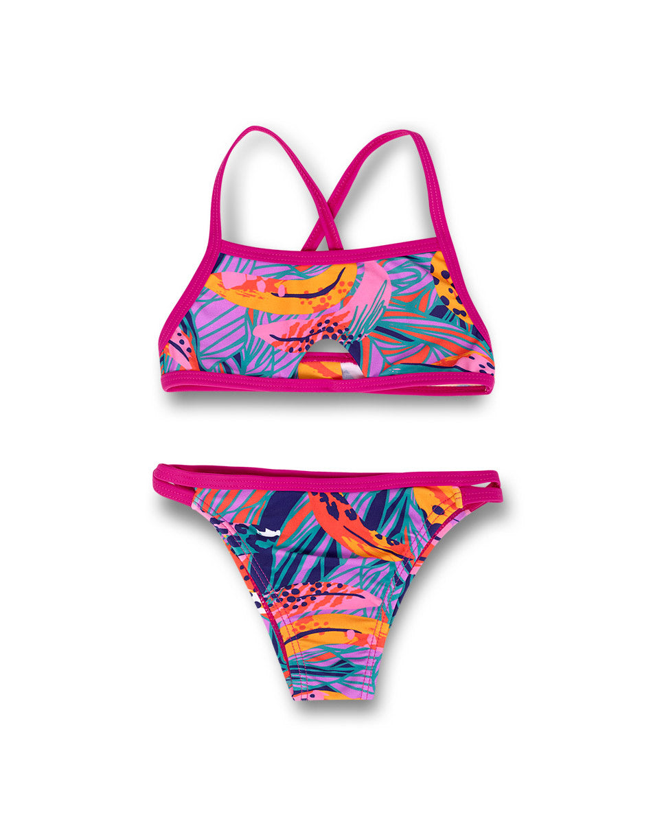 Bikini estampado niña Full Bloom