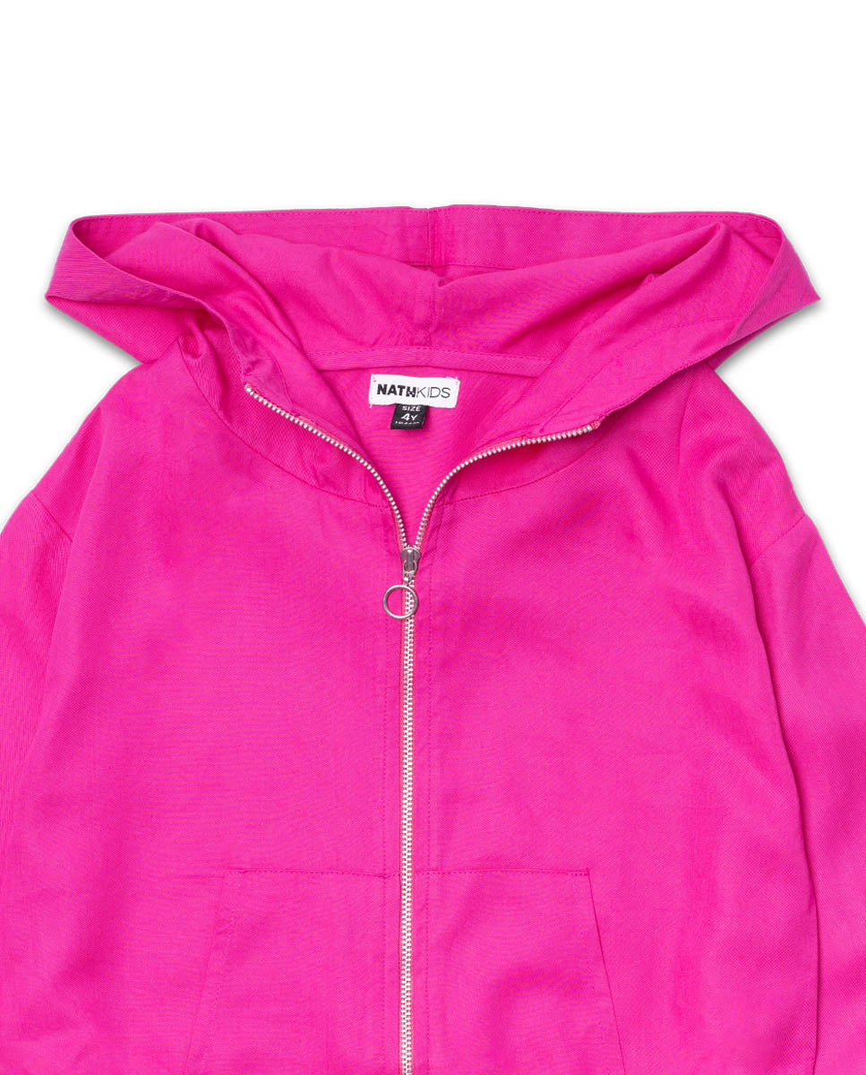 Chaqueta plana morado niña Full Bloom