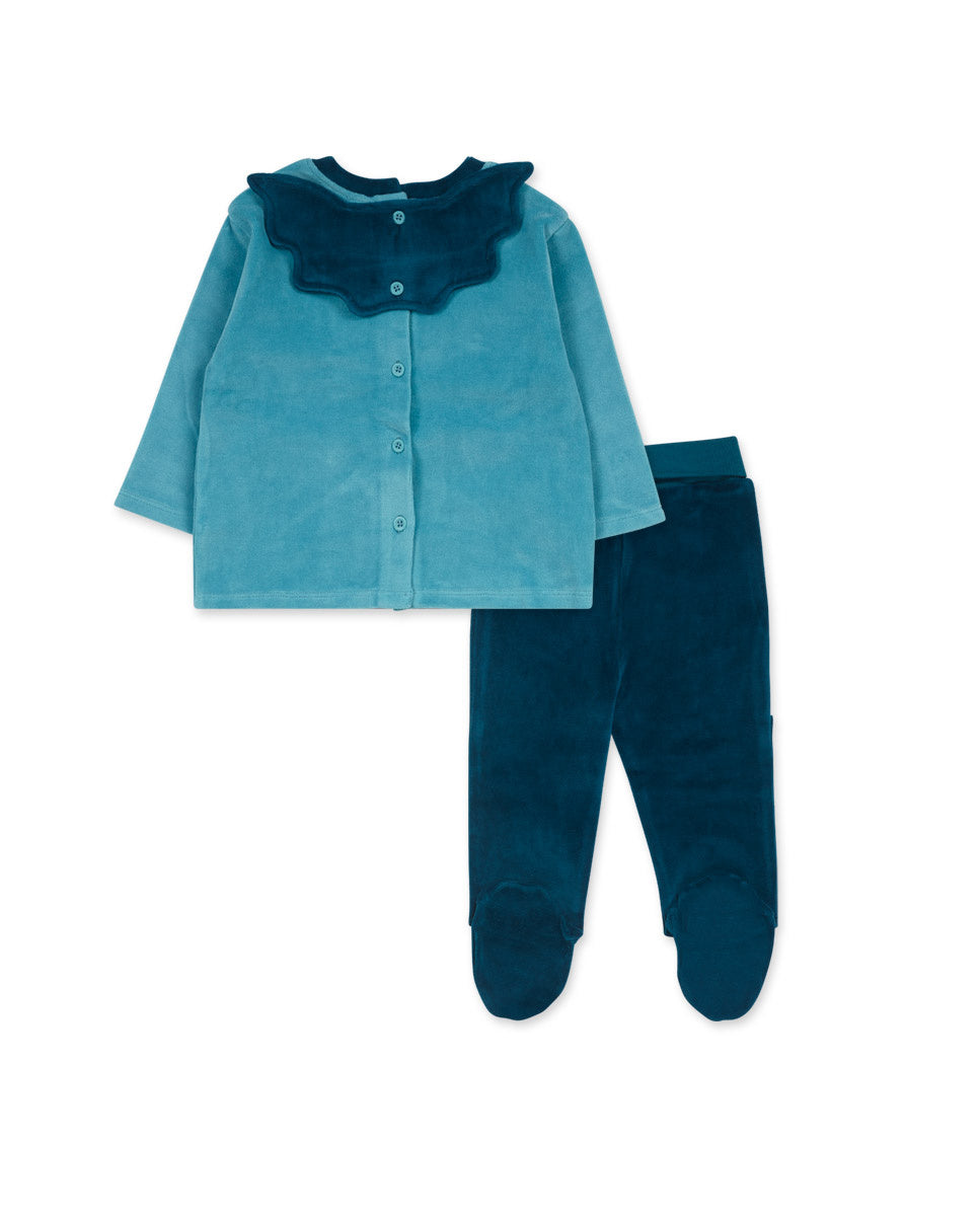 Conjunto tundosado azul niño Dragon Finder