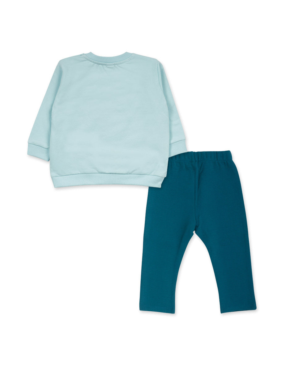 Conjunto felpa azul niño Dragon Finder.