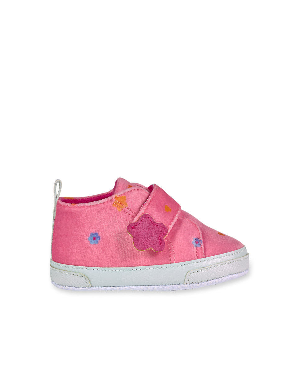 Zapatitos plana rosa niña Happy Cookies