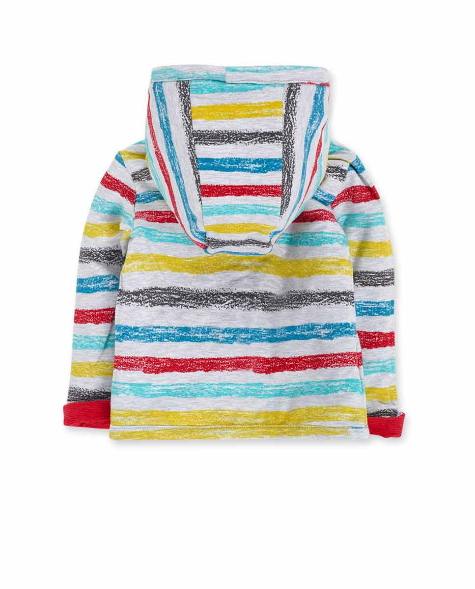 Parka reversible rojo niño P'tit Zoo