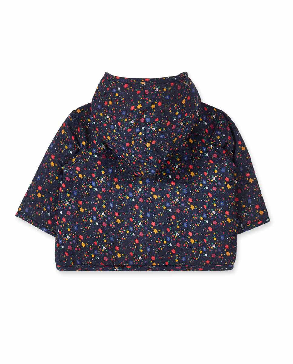 Parka reversible amarilla niña Pugs Life