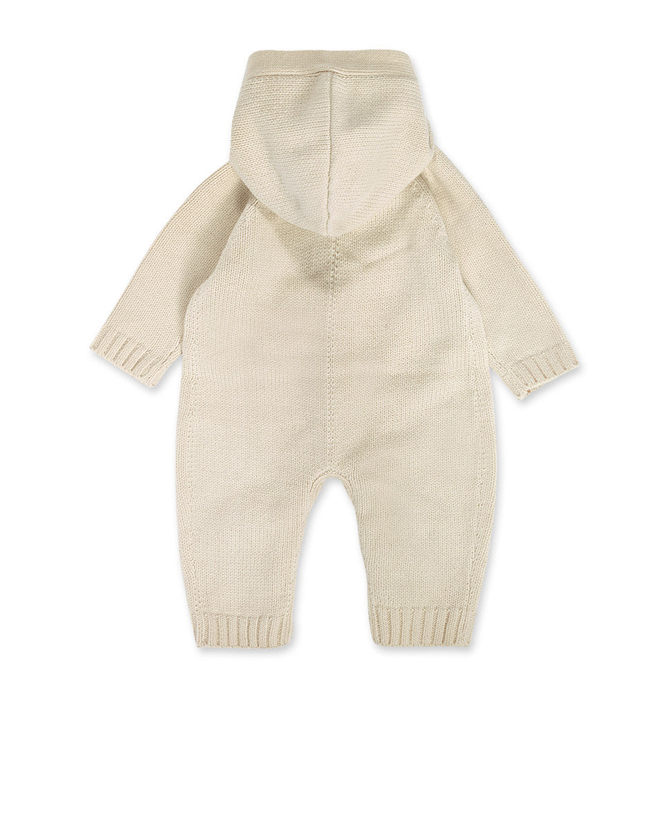 Pelele tricot beige niño Pugs Life