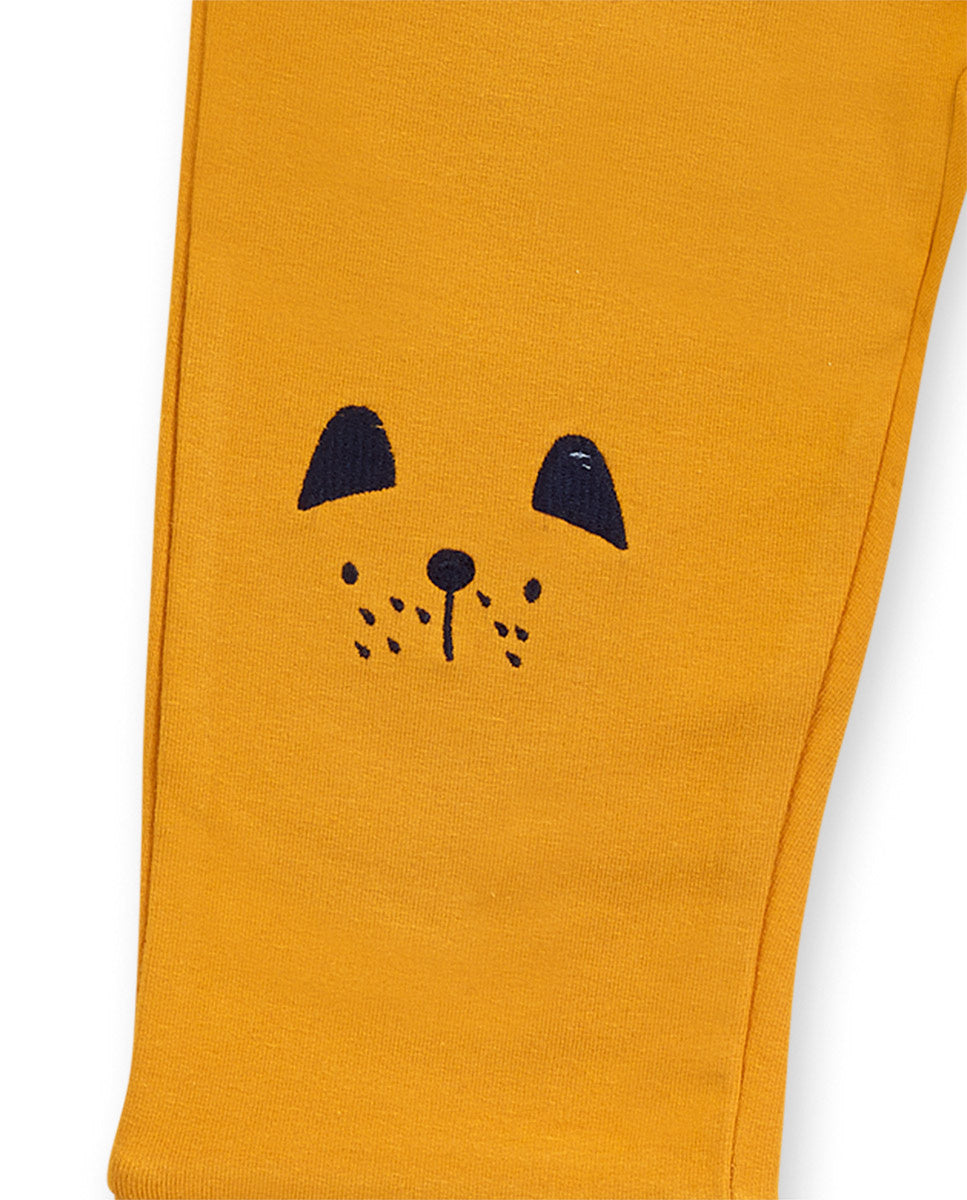 Conjunto felpa punto amarillo niño colección Pugs Life