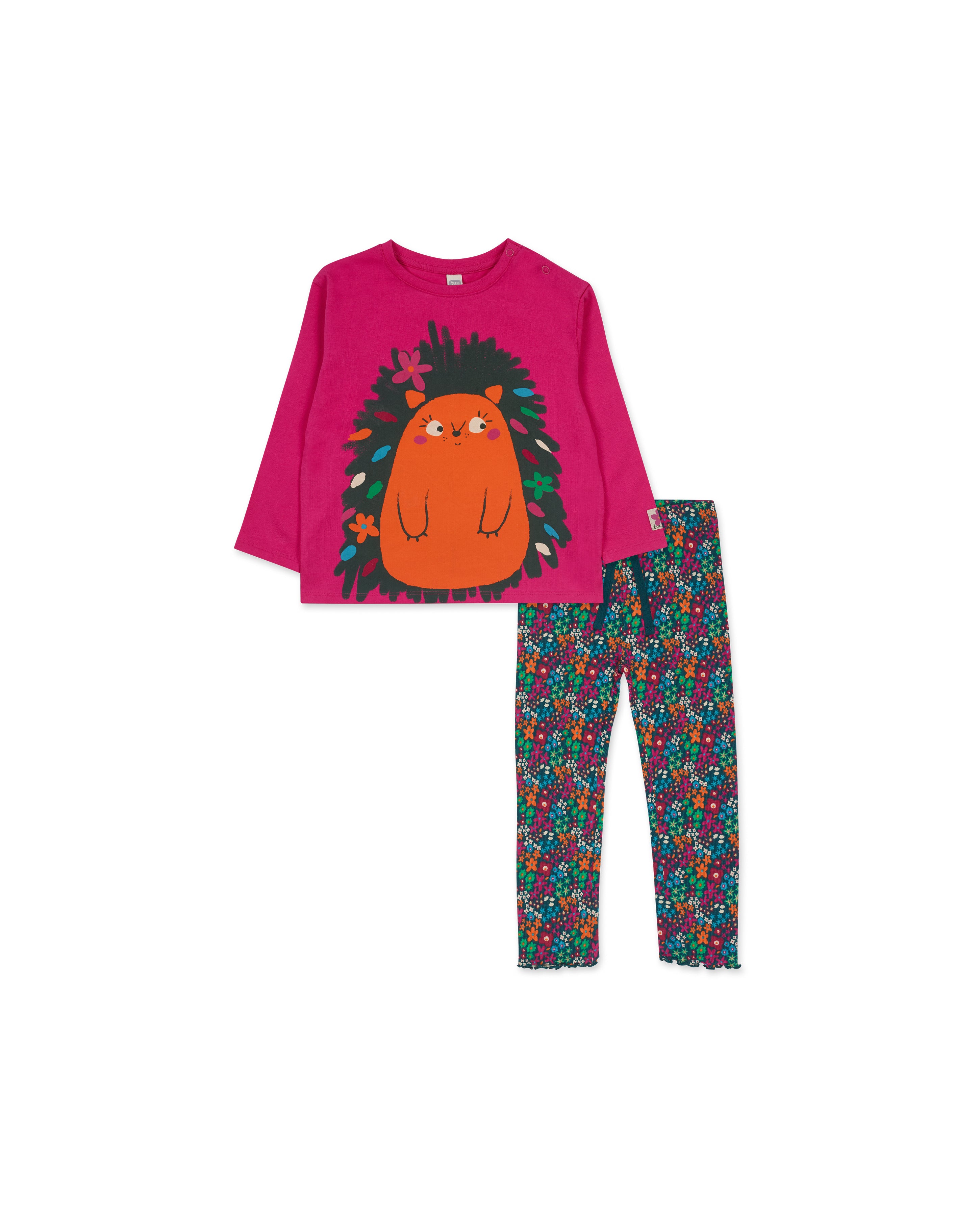 Conjunto punto rosa niña Trecking Time