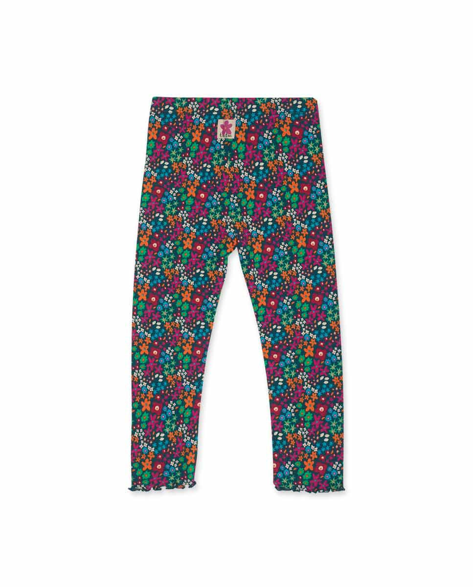 Legging punto verde niña Trecking Time