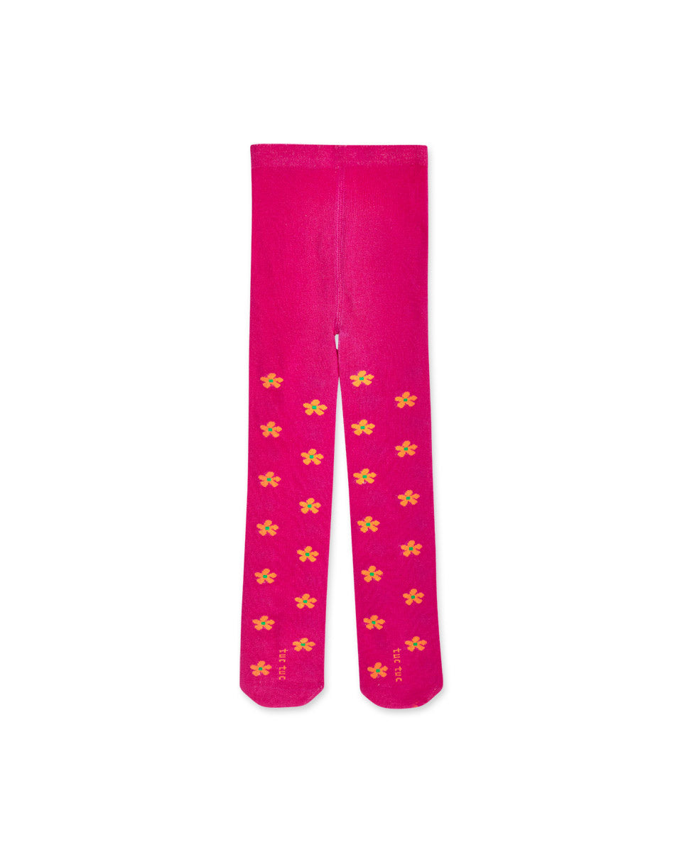 Leotardos fucsia niña Trecking Time