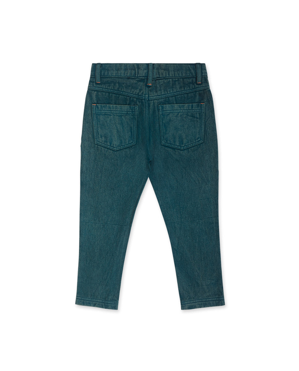 Pantalón sarga verde niño Trecking Time