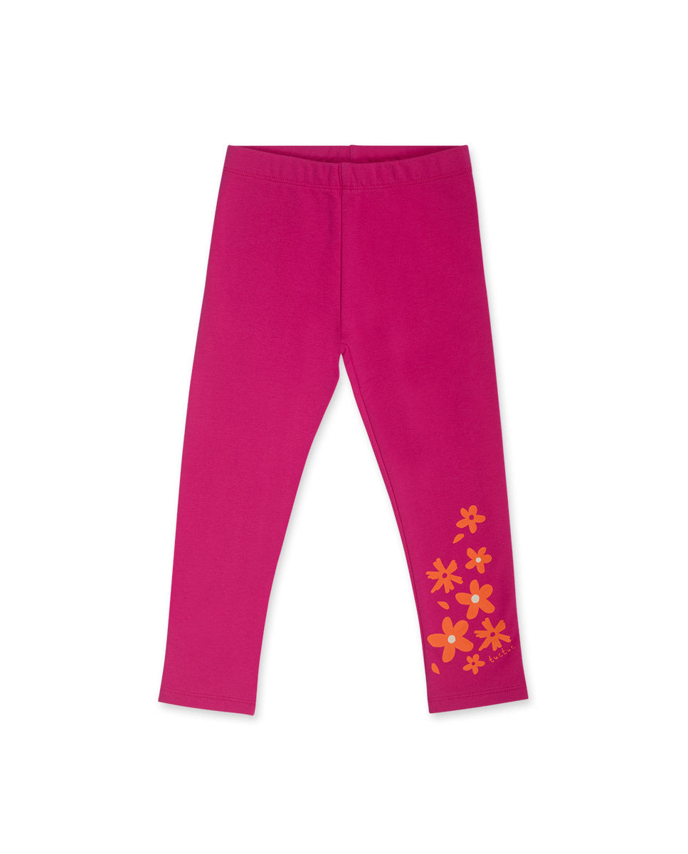 Legging punto fucsia niña Trecking Time