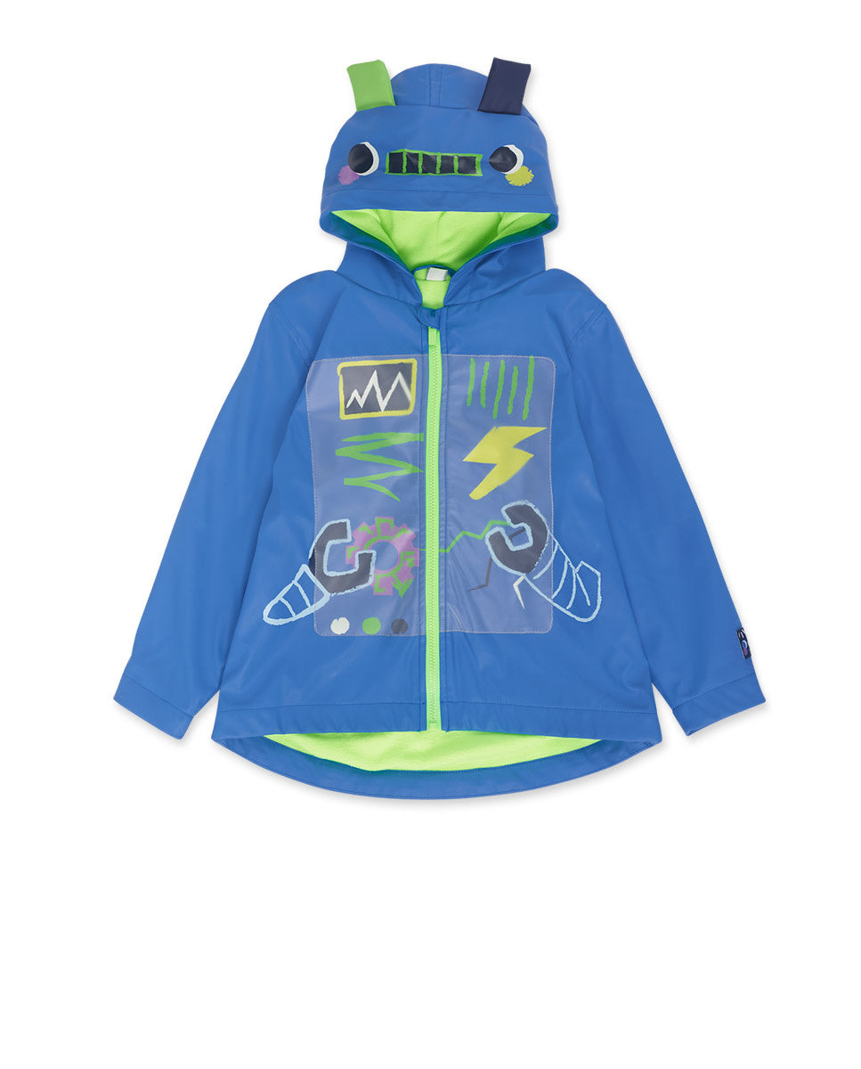 Gabardina azul niño Robot Maker