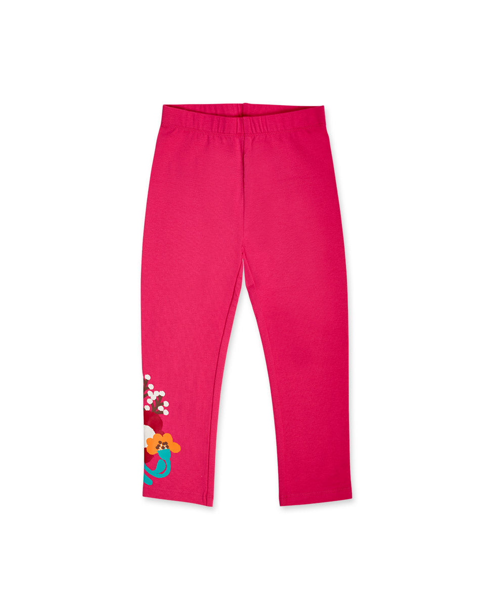 Legging punto rosa niña Besties