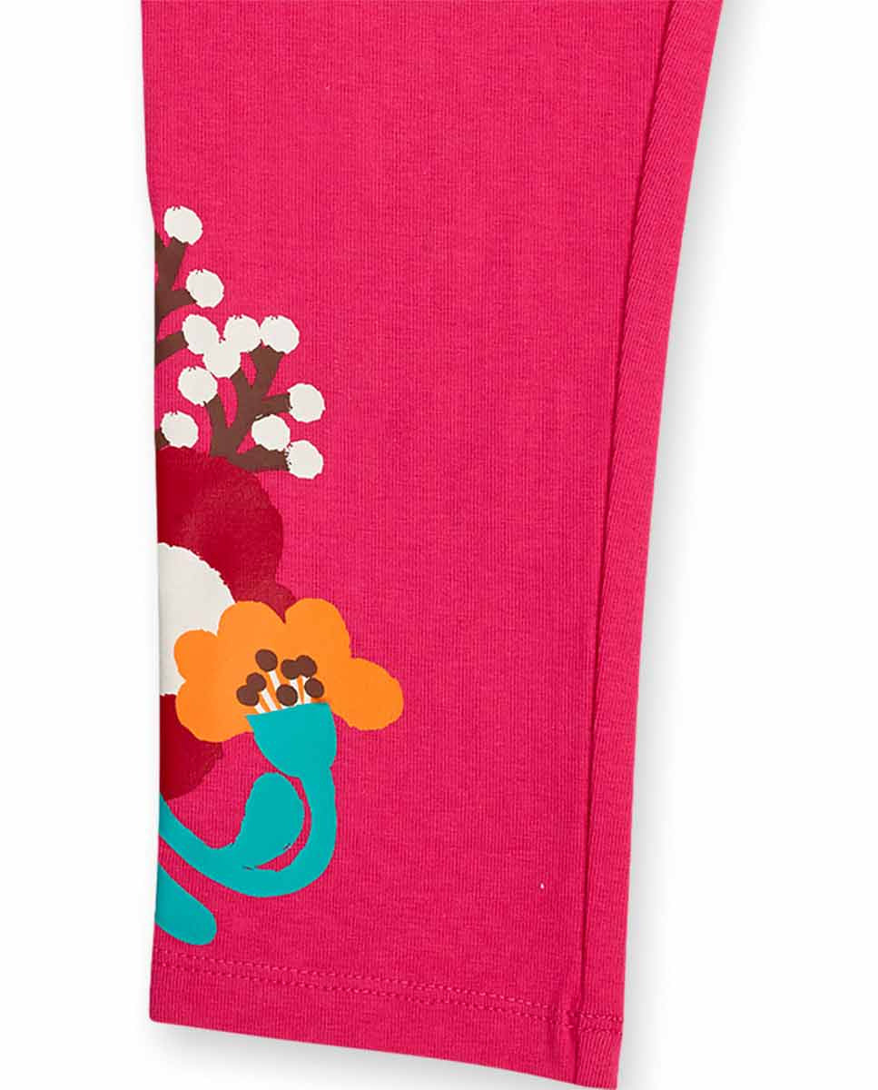 Legging punto rosa niña Besties