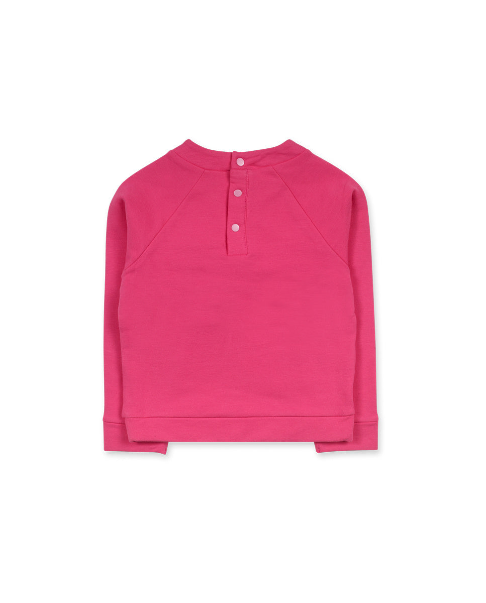 Sudadera felpa rosa niña Besties