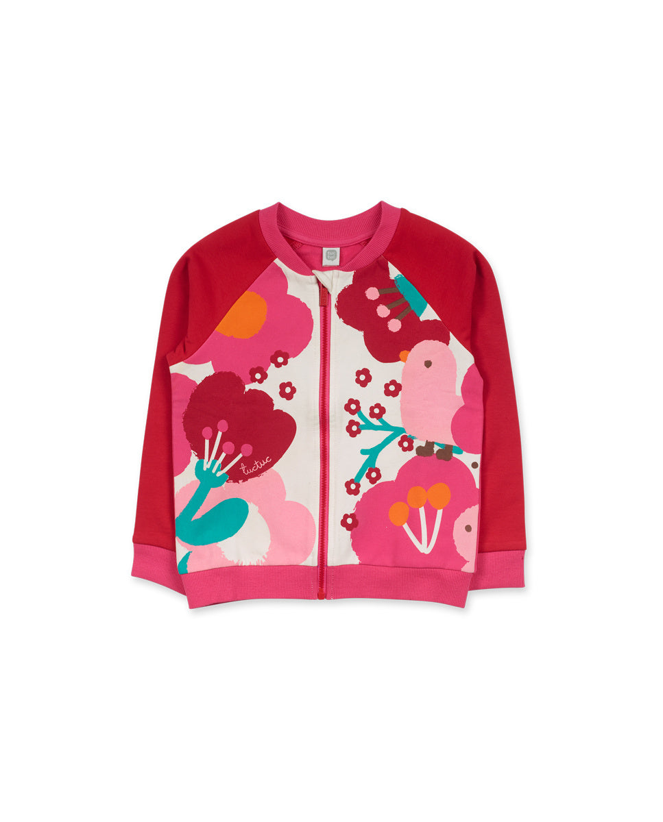 Chaqueta felpa rojo niña Besties
