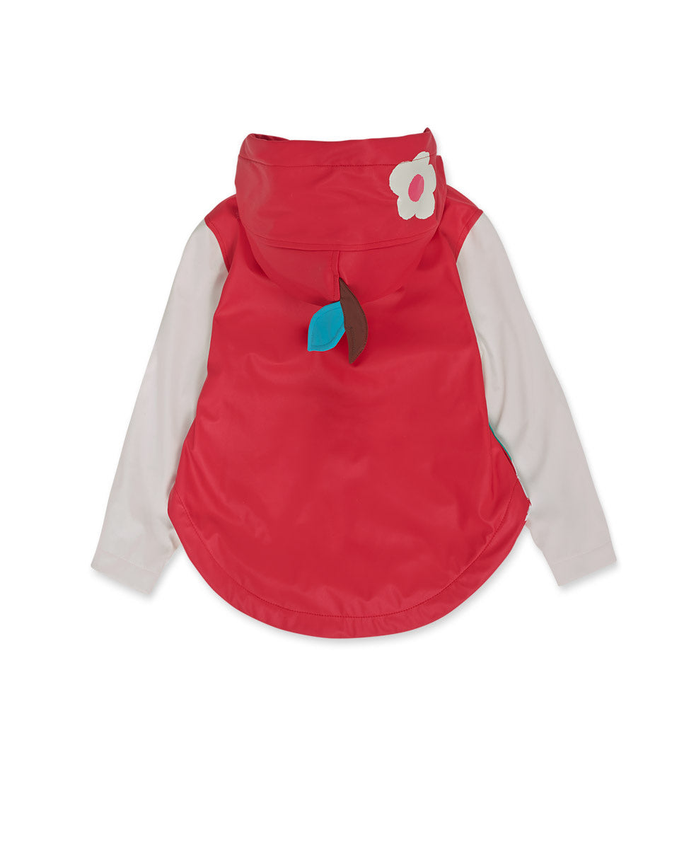 Gabardina roja niña Besties