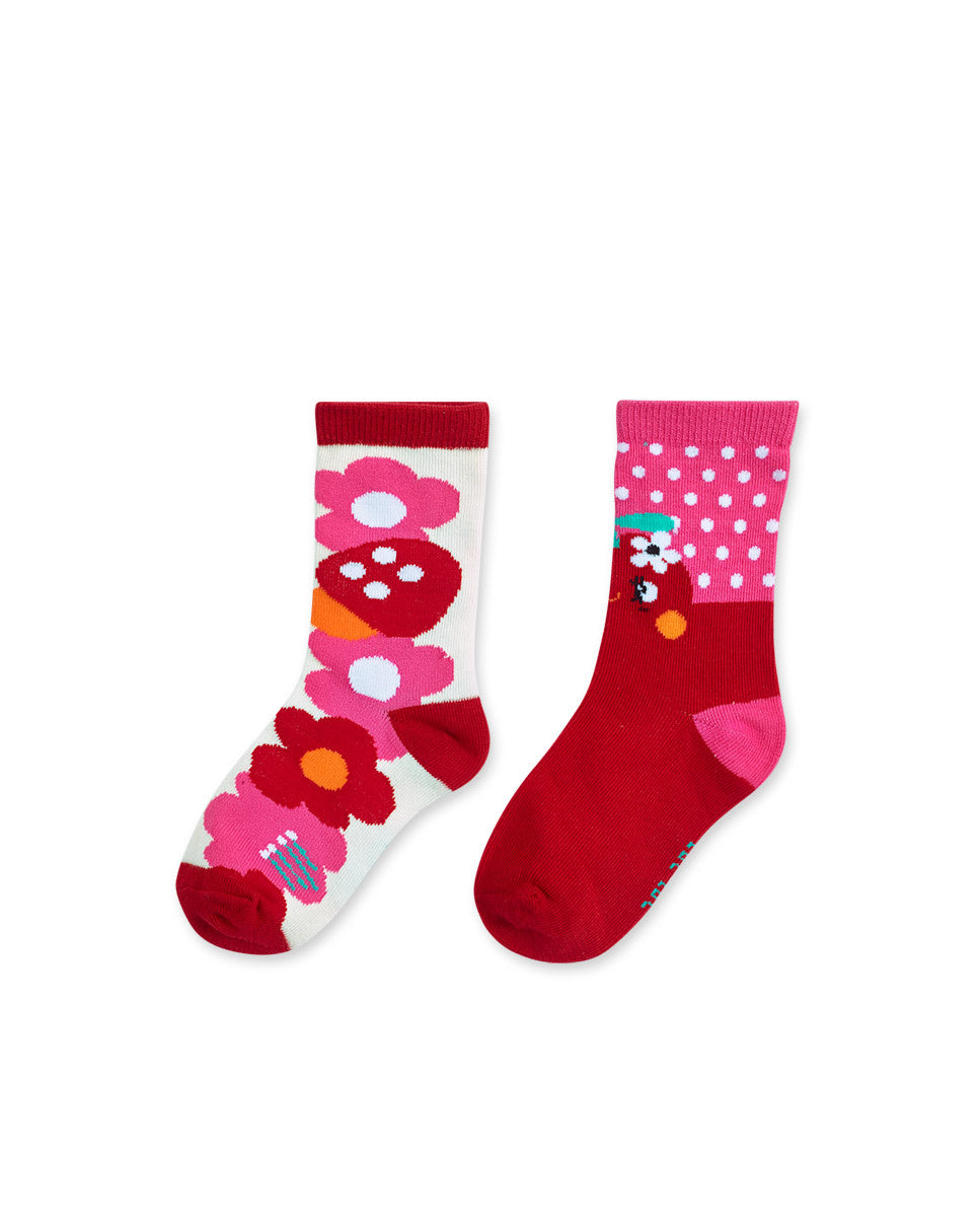 Set 2 calcetines estampados niña Besties