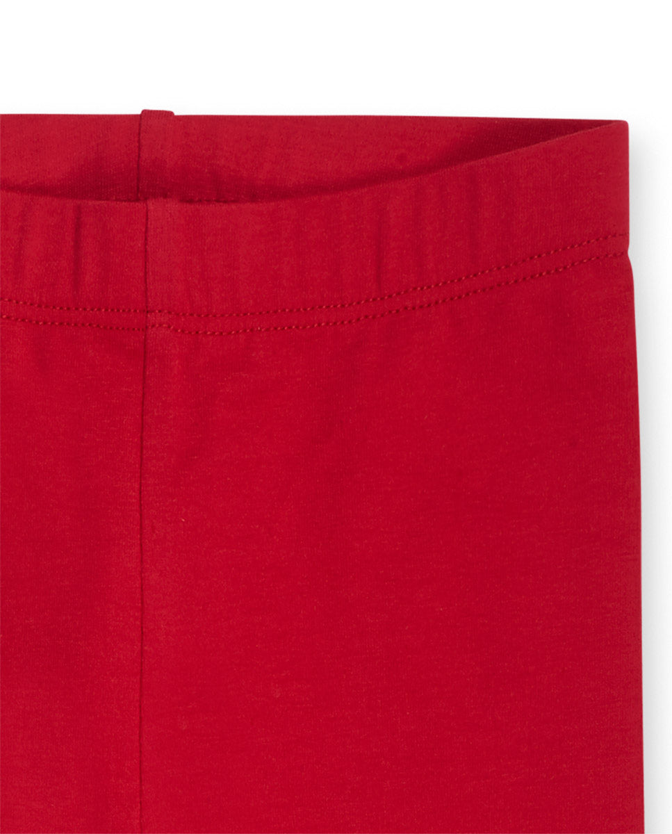 Legging punto rojo niña Cattitude