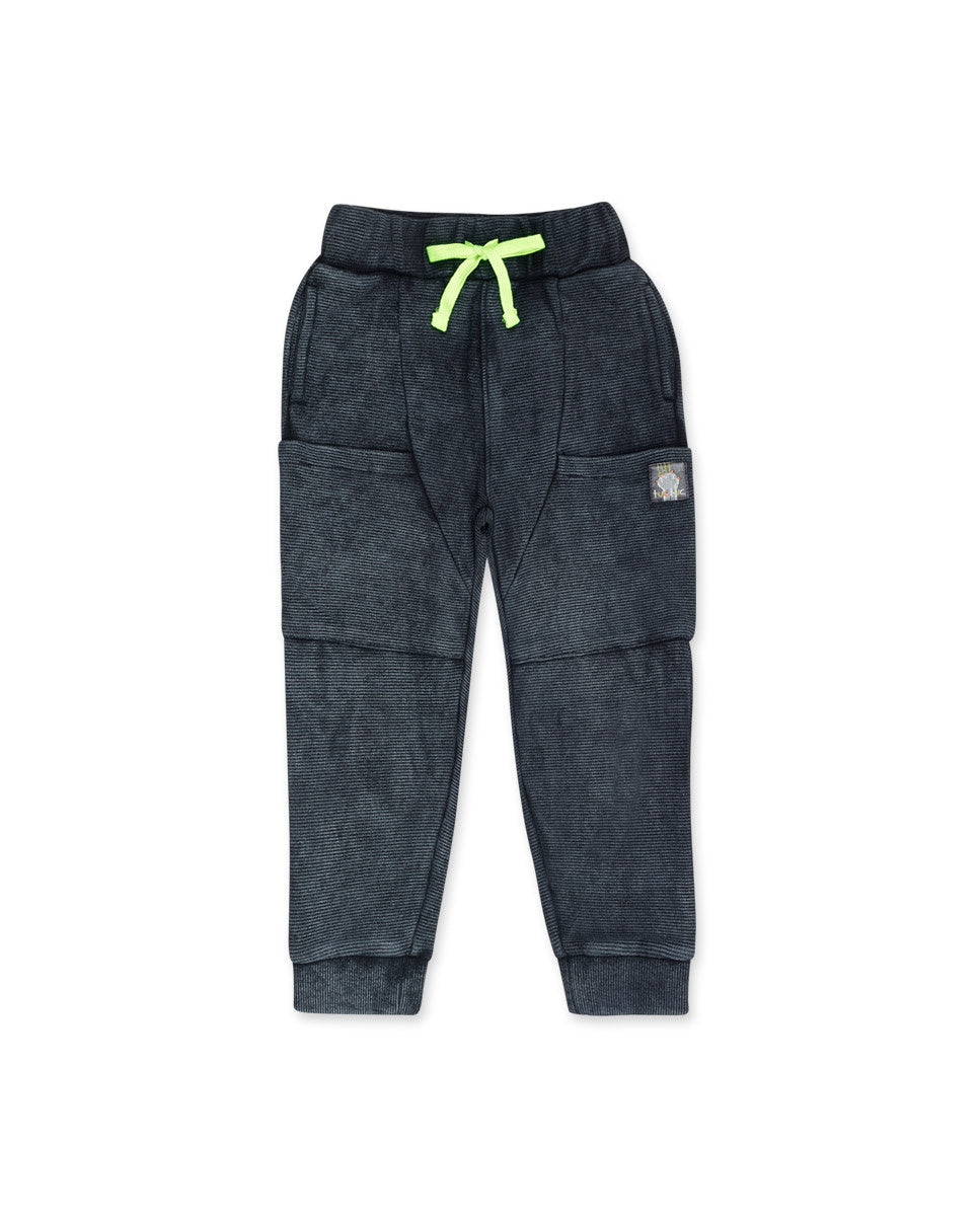 Pantalón punto gris niño Cattitude