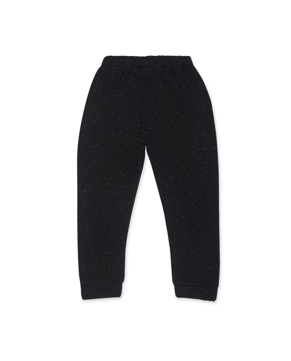 Pantalón felpa negro niño Big Hugs