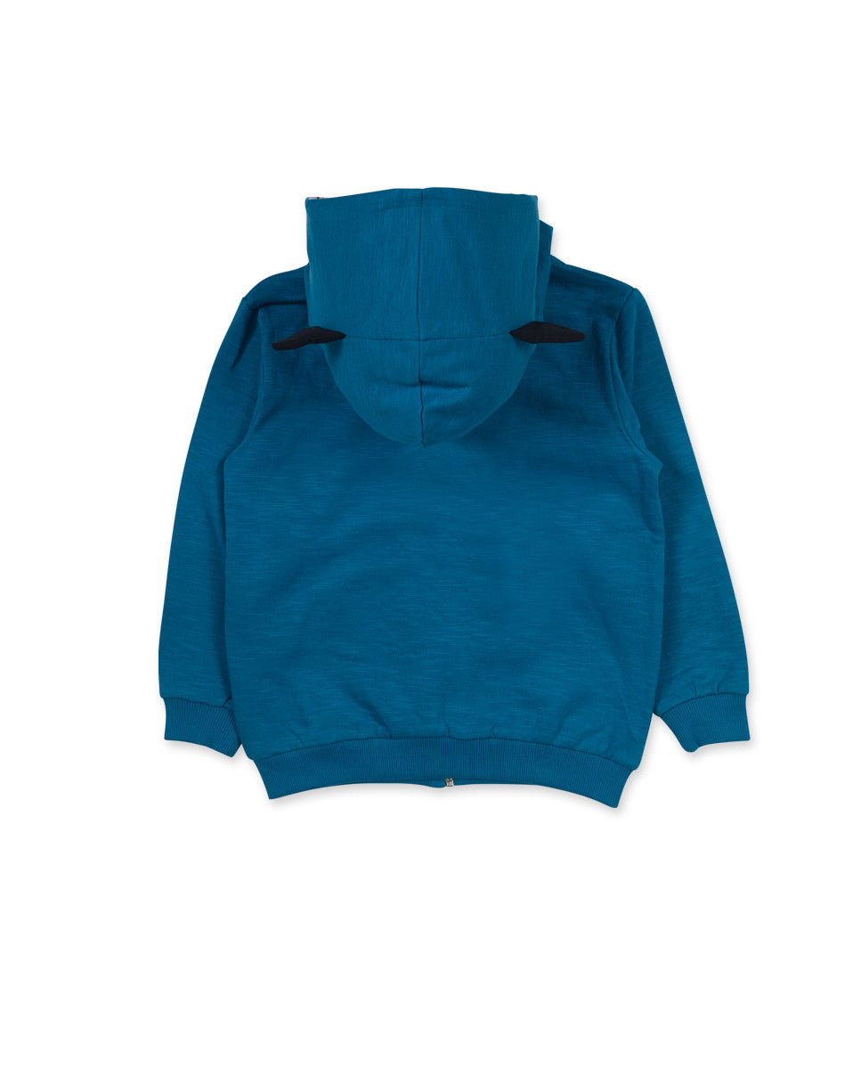 Chaqueta felpa azul niño Big Hugs