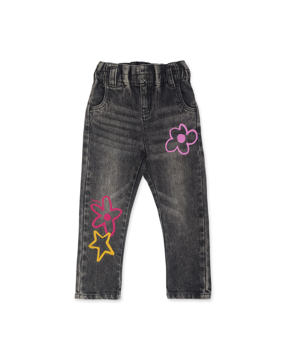 Pantalón denim gris niña Big Hugs