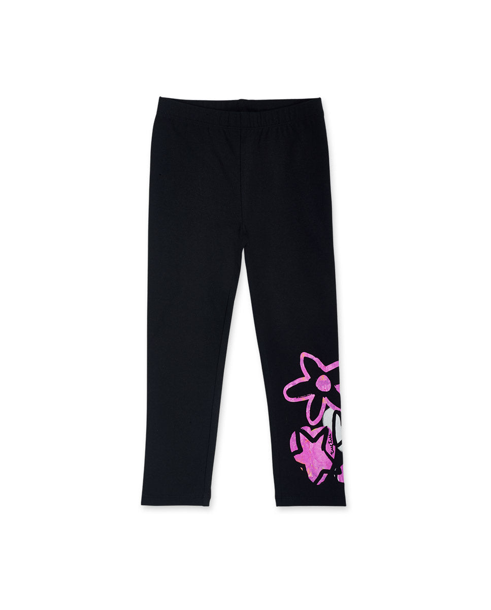 Legging punto negro niña Big Hugs